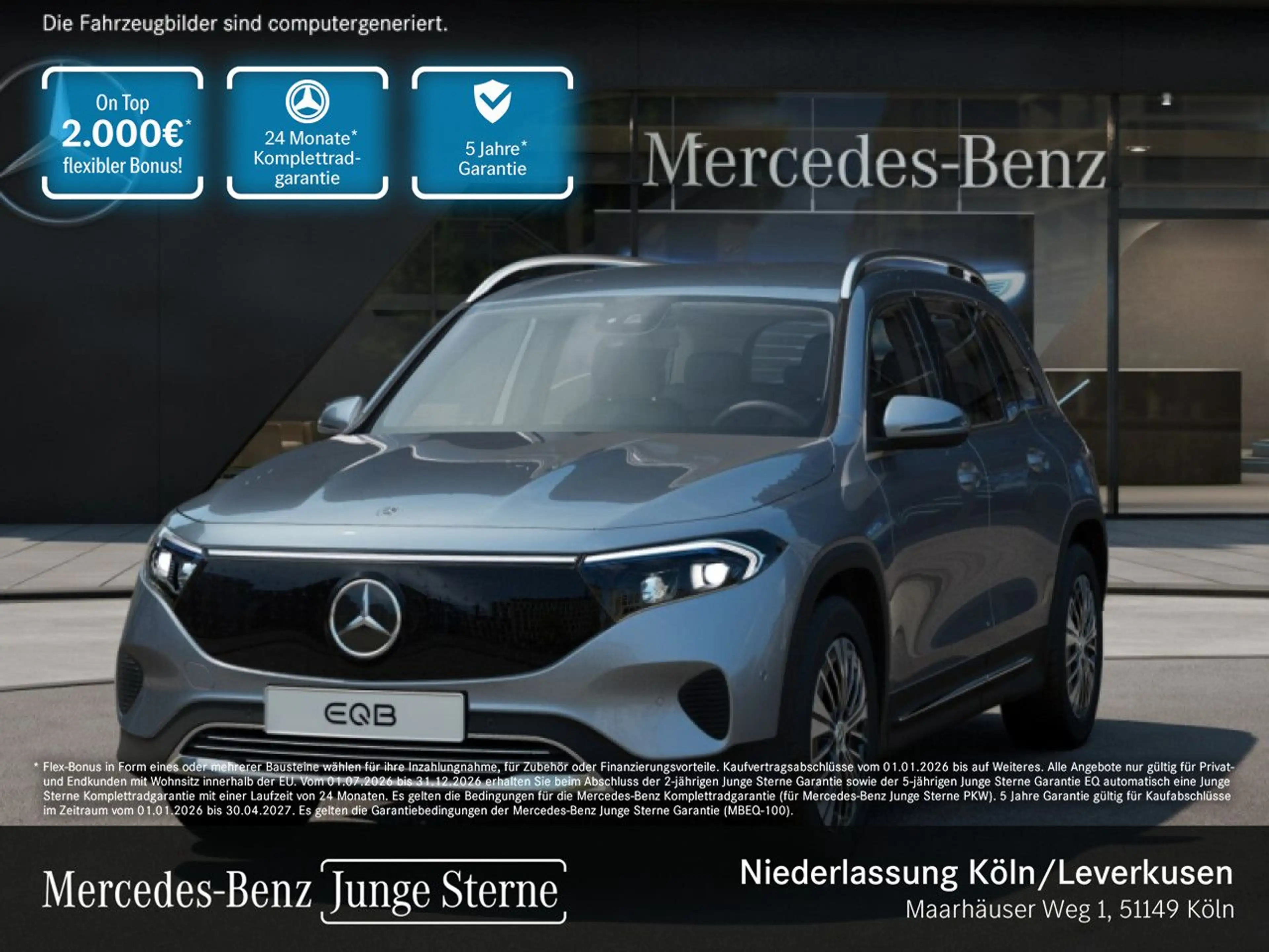 Mercedes-Benz EQB 250 PROG+ADVANCED+KAMERA+SPUR