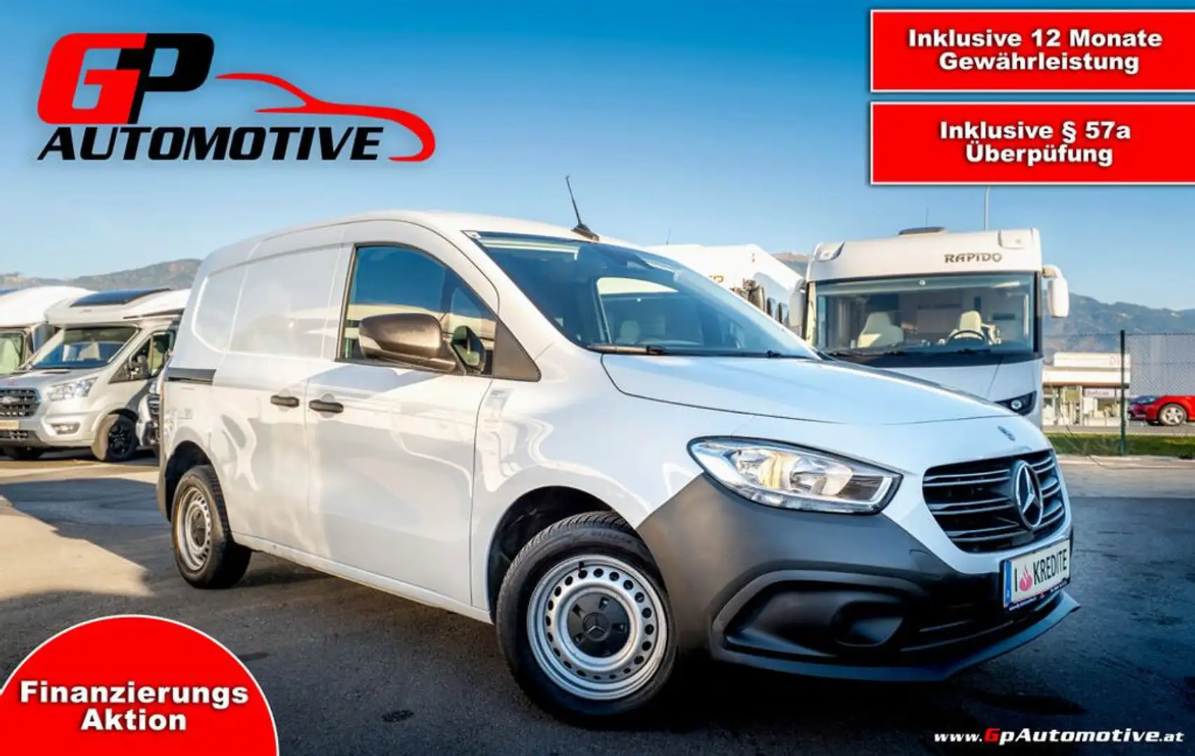 Mercedes-Benz Citan 108 CDI Erstbesitz Weiß - 1