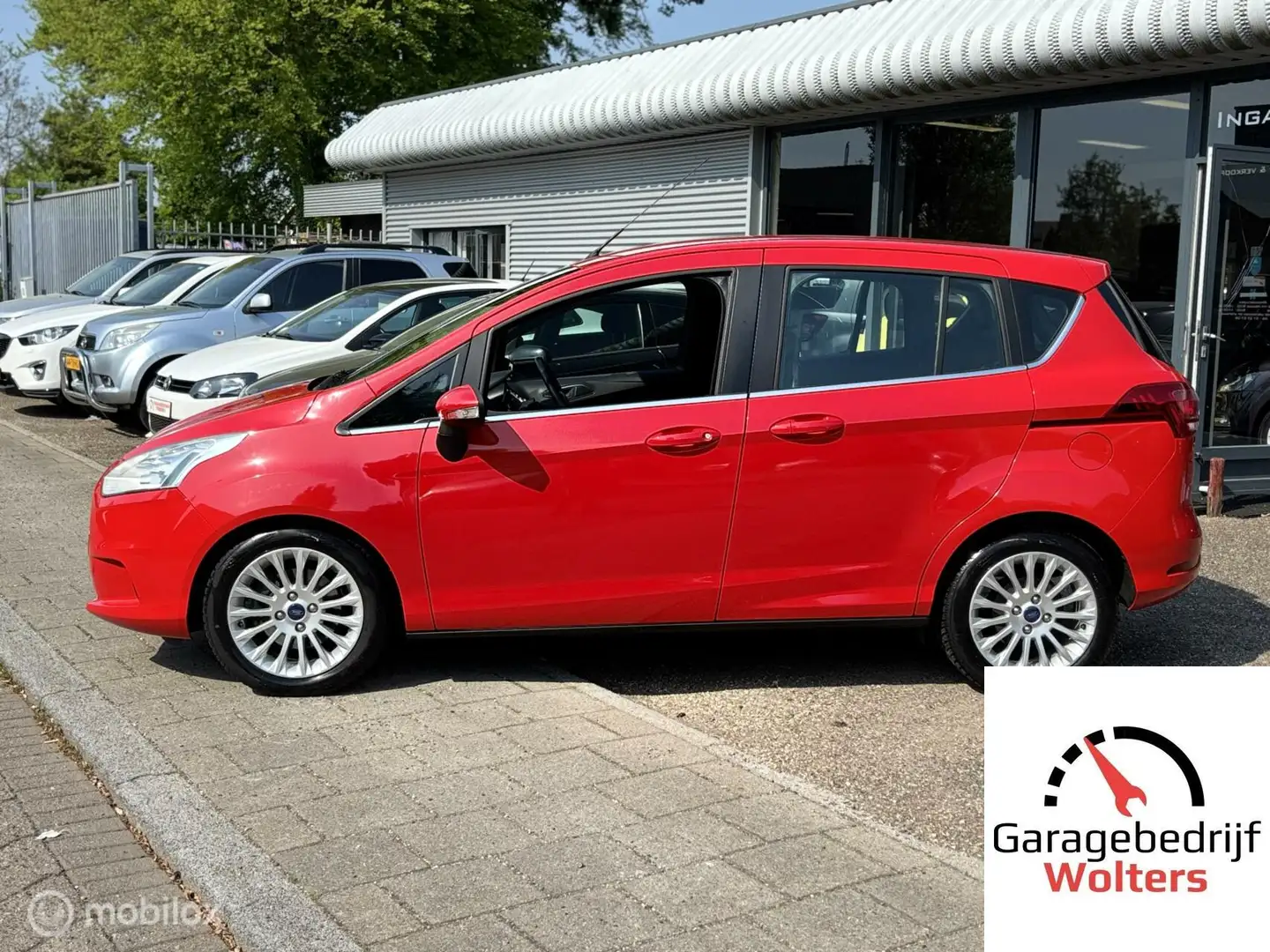 Ford B-Max 1.6 TI-VCT Titanium park.hulp autom. camera vol Piros - 2