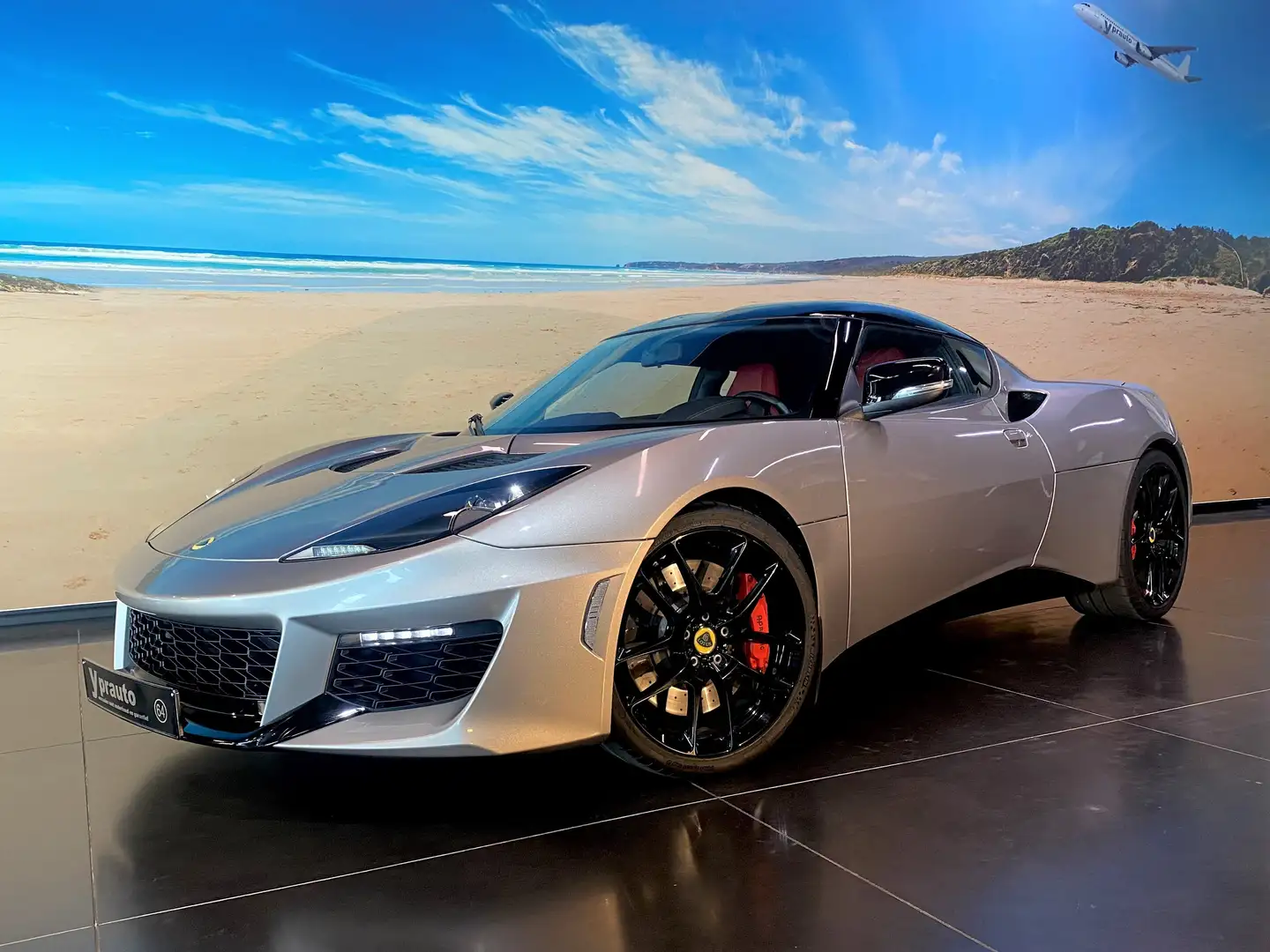 Lotus Evora 3.5i 400 V6 2+2 Camera/Sportzetels/Navi/Cruise Gümüş rengi - 1