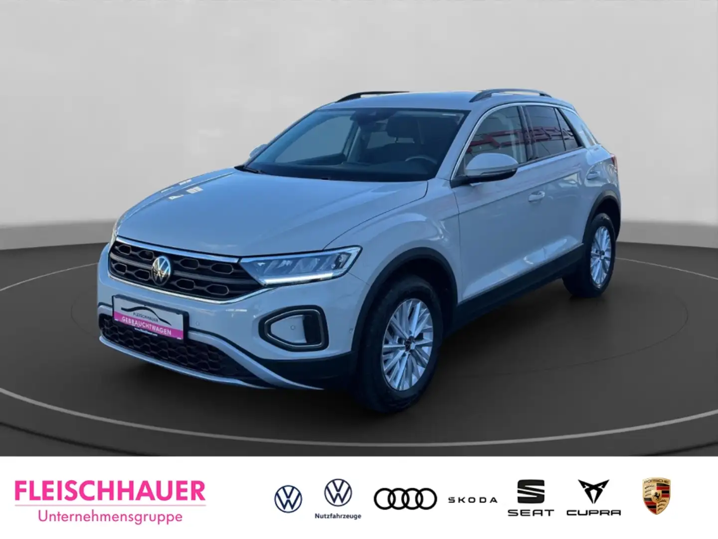 Volkswagen T-Roc Life 1.5 l TSI DSG+KAMERA+DAB+SHZ+LED Grau - 1