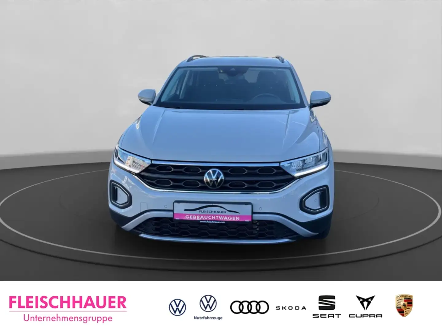 Volkswagen T-Roc Life 1.5 l TSI DSG+KAMERA+DAB+SHZ+LED Grau - 2