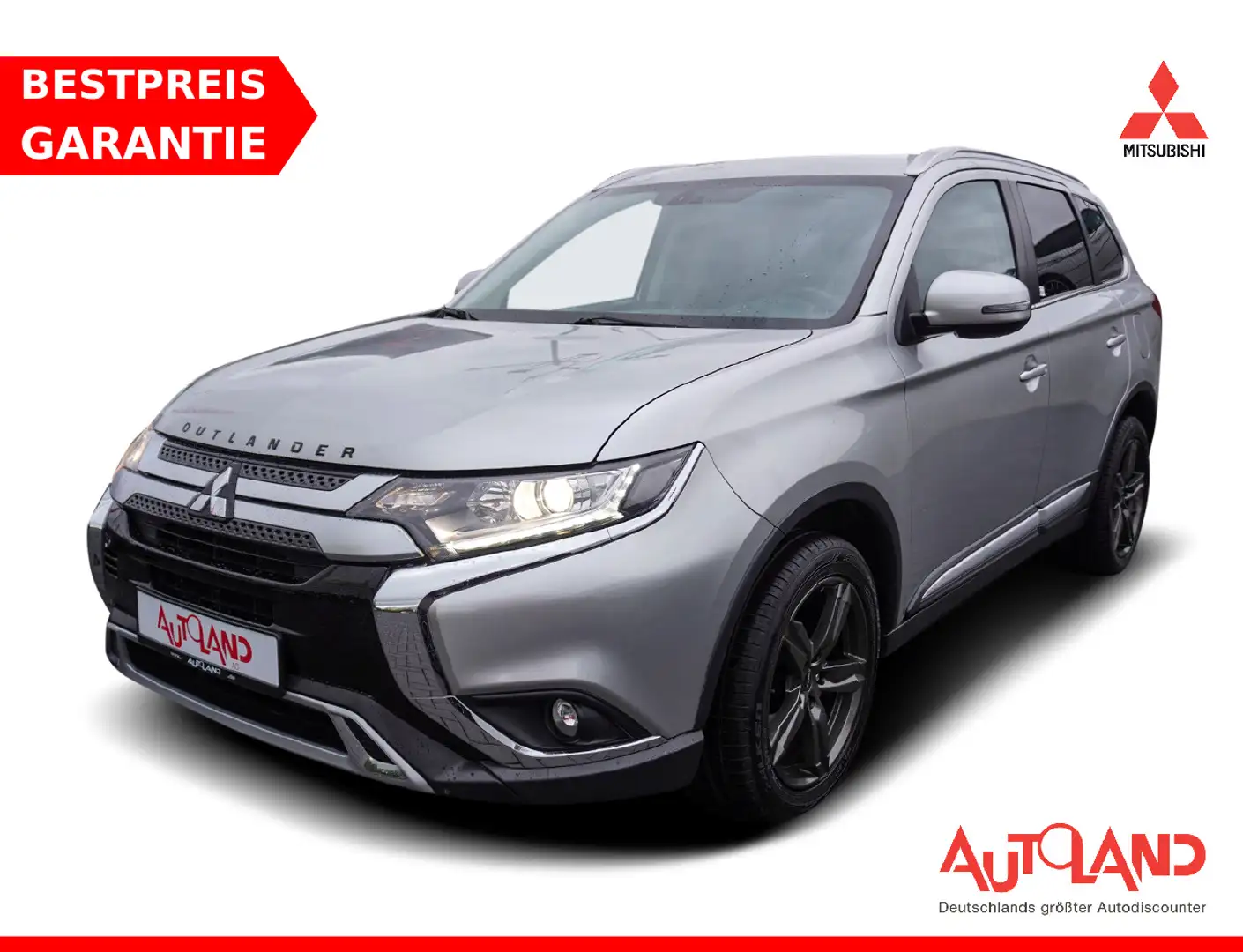 Mitsubishi Outlander 2.0 2WD Navi Kamera PDC Android Apple Silber - 1