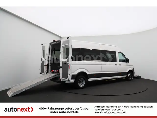 Volkswagen Crafter 50 Maxi *Rollstuhl-Rampe* Dachklima+15-Sitze