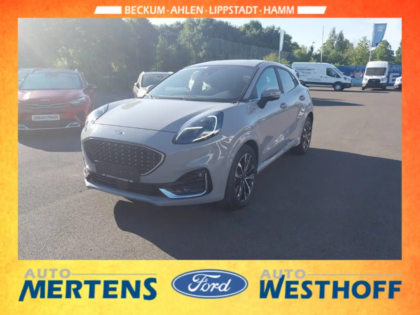 Ford Puma ST-Line Vignale 1.0 EcoBoost Mild Hybrid EU6d Gris - 1