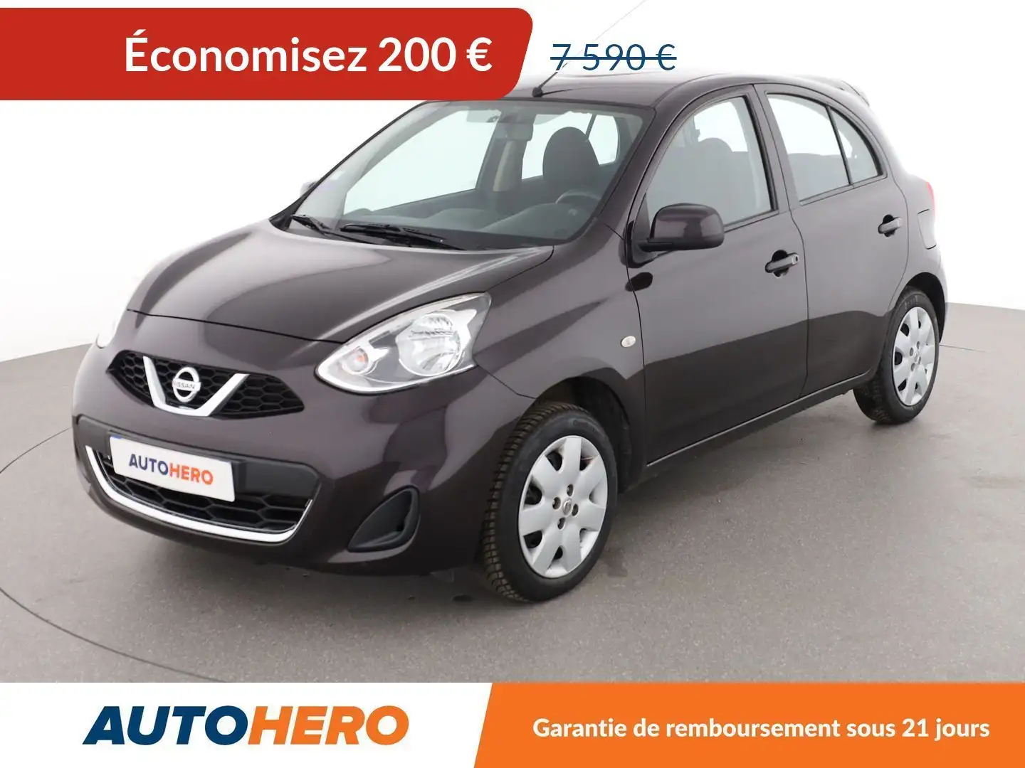 Nissan Micra 1.2 Acenta Mauve - 1