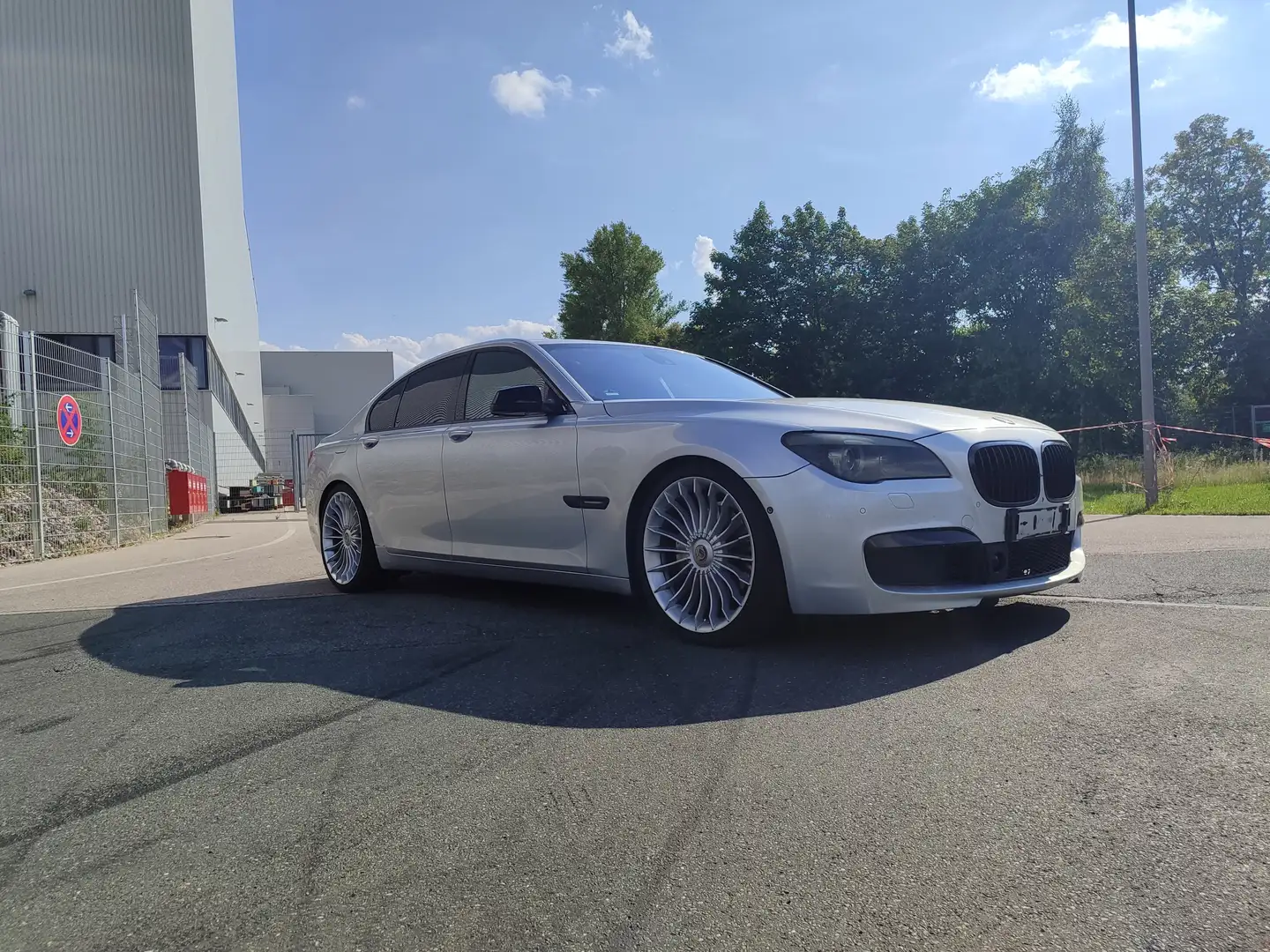 BMW 730 730d Langversion TÜV/Au neu Vollausstattung Grau - 2