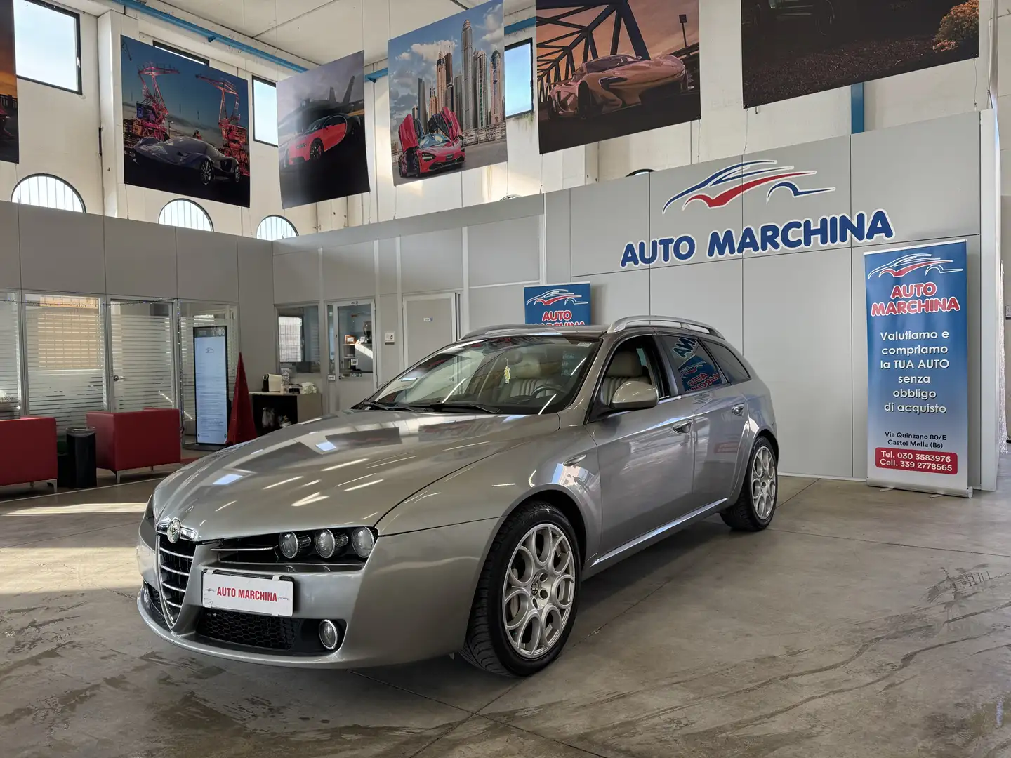 Alfa Romeo 159 159 SW 2.4 jtdm Q-TRONIC FULL OPTIONAL Grigio - 1