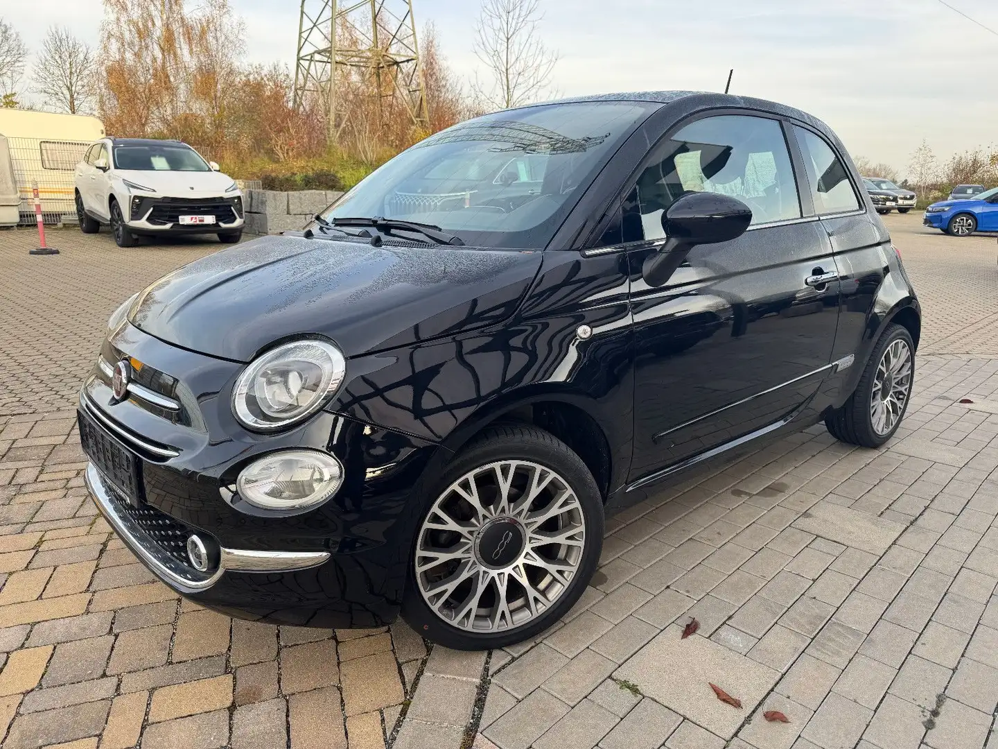 Fiat 500 1.2 8V Lounge Schwarz - 1