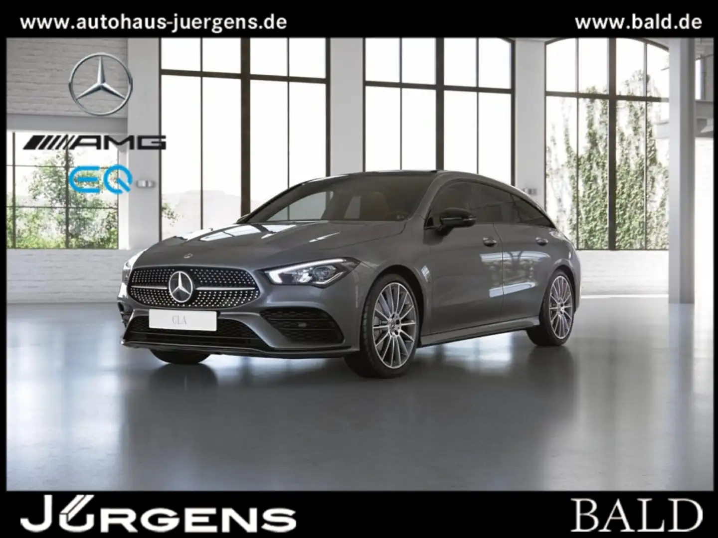 Mercedes-Benz CLA 200 SB AMG-Sport/LED/Cam/Pano/Night/Totw/19" Grau - 1