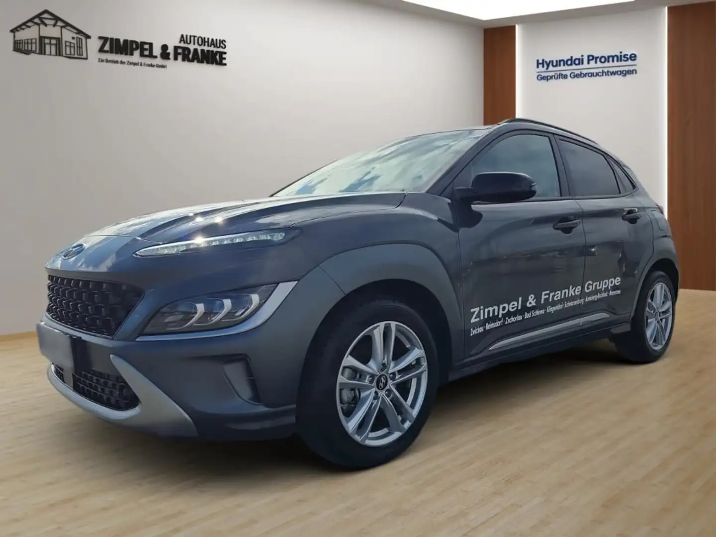 Hyundai KONA Hybrid Navi, Leder, elekt.Sitze, Kamera Grau - 1