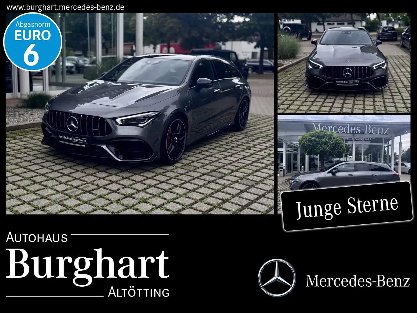 Mercedes-Benz CLA 45 AMG Mercedes-AMG CLA 45 S 4M+ SB Night/Aerodynamik LED Grau - 1
