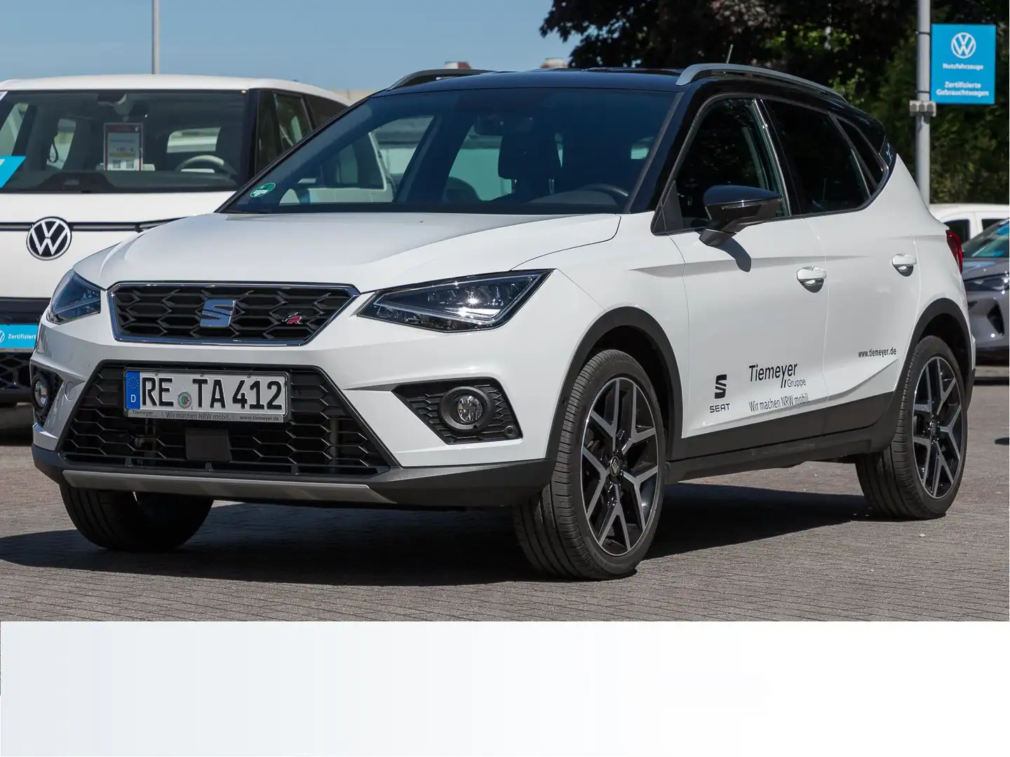 SEAT Arona 1.5 TSI DSG FR-LINE LED NAVI VIRTUAL LM18 Weiß - 2