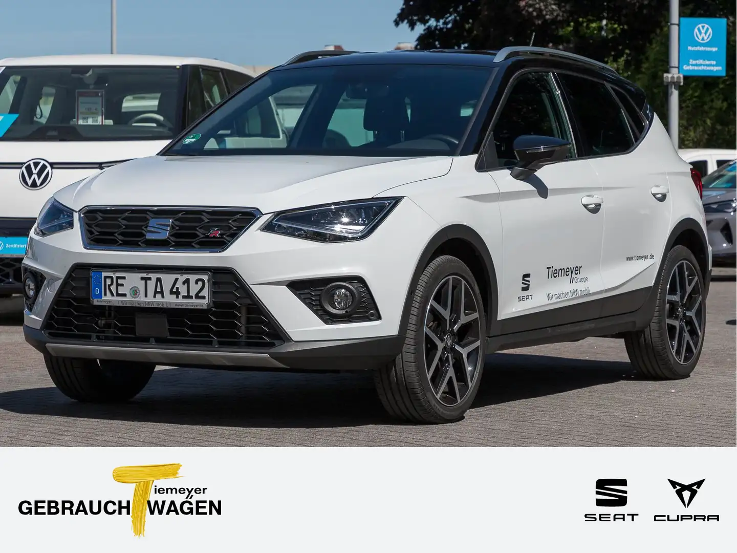SEAT Arona 1.5 TSI DSG FR-LINE LED NAVI VIRTUAL LM18 Weiß - 1