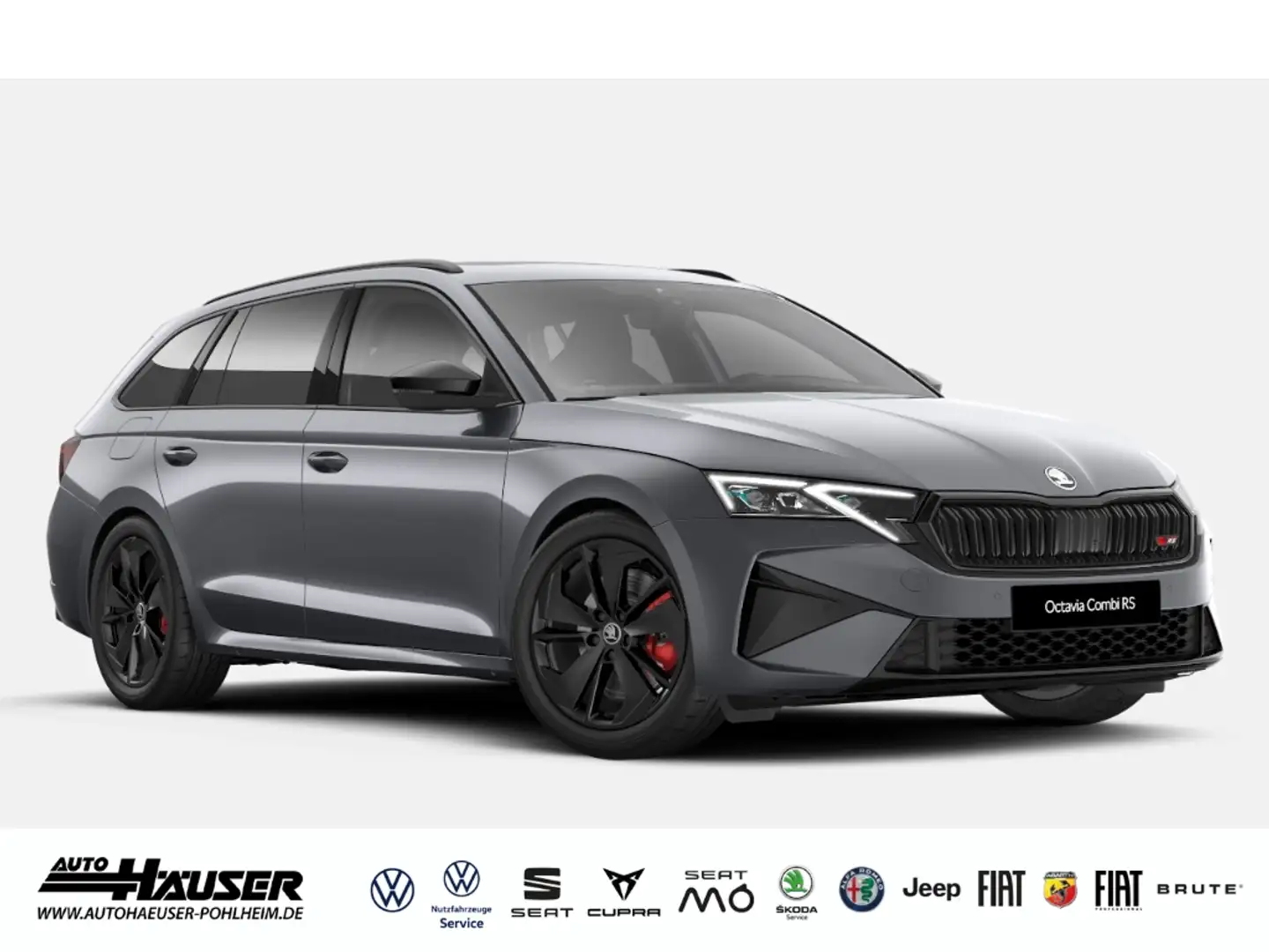Skoda Octavia Combi RS 2.0 TSI DSG PANO EL. HECKKL. AREA-VIEW WI Grau - 1