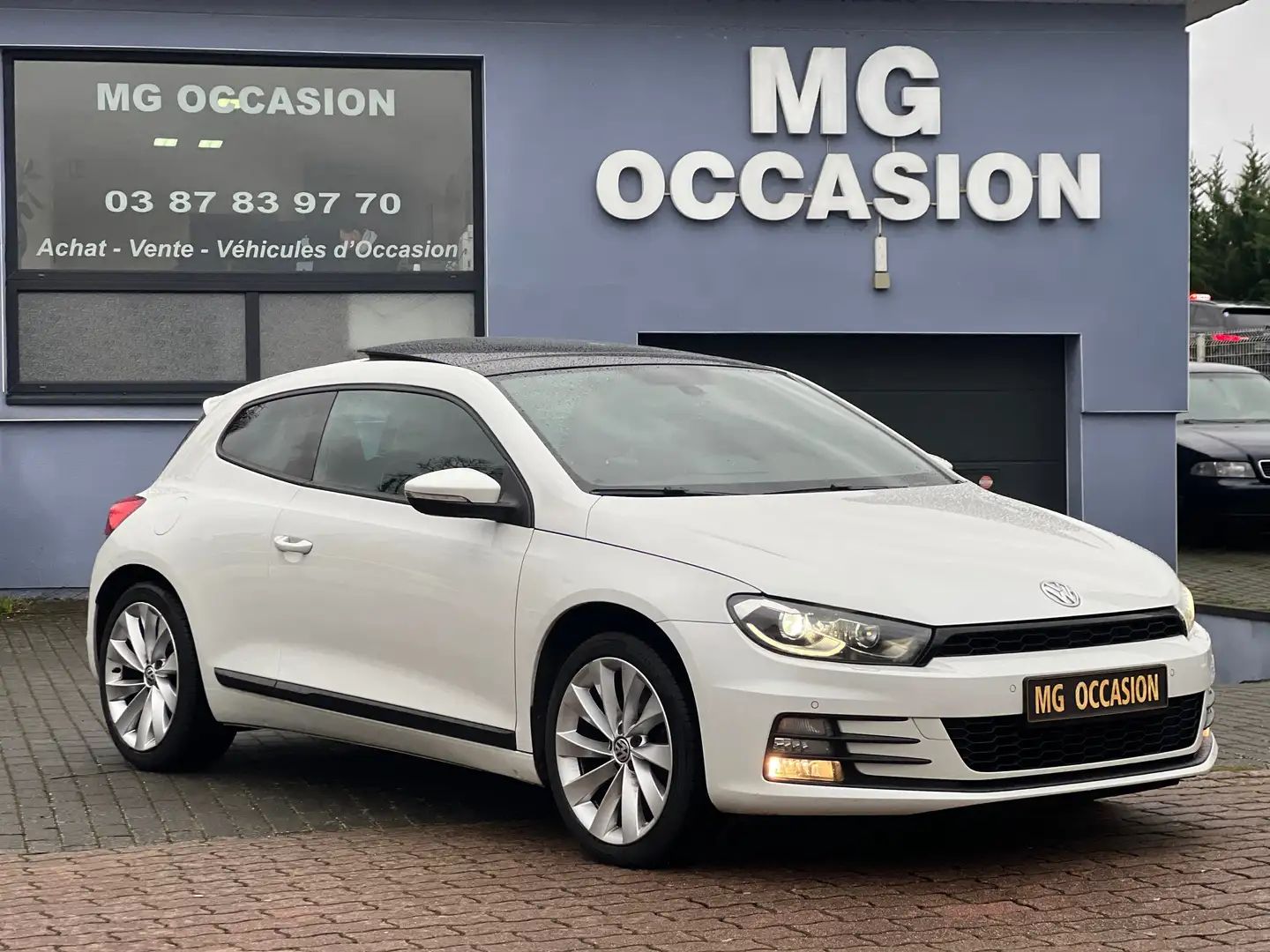 Volkswagen Scirocco 2.0 TDI 184 Sportline Blanc - 2