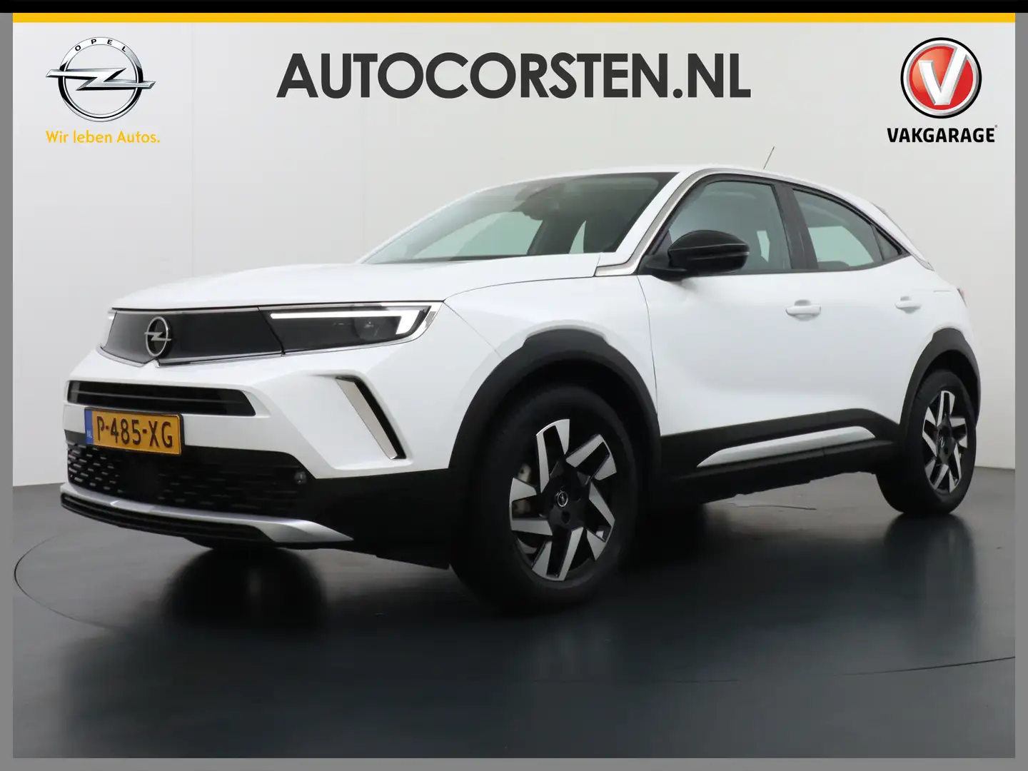 Opel Mokka-E Elegance 50-kWh 11kw 360Camera VirtualCockpit Appl Wit - 1