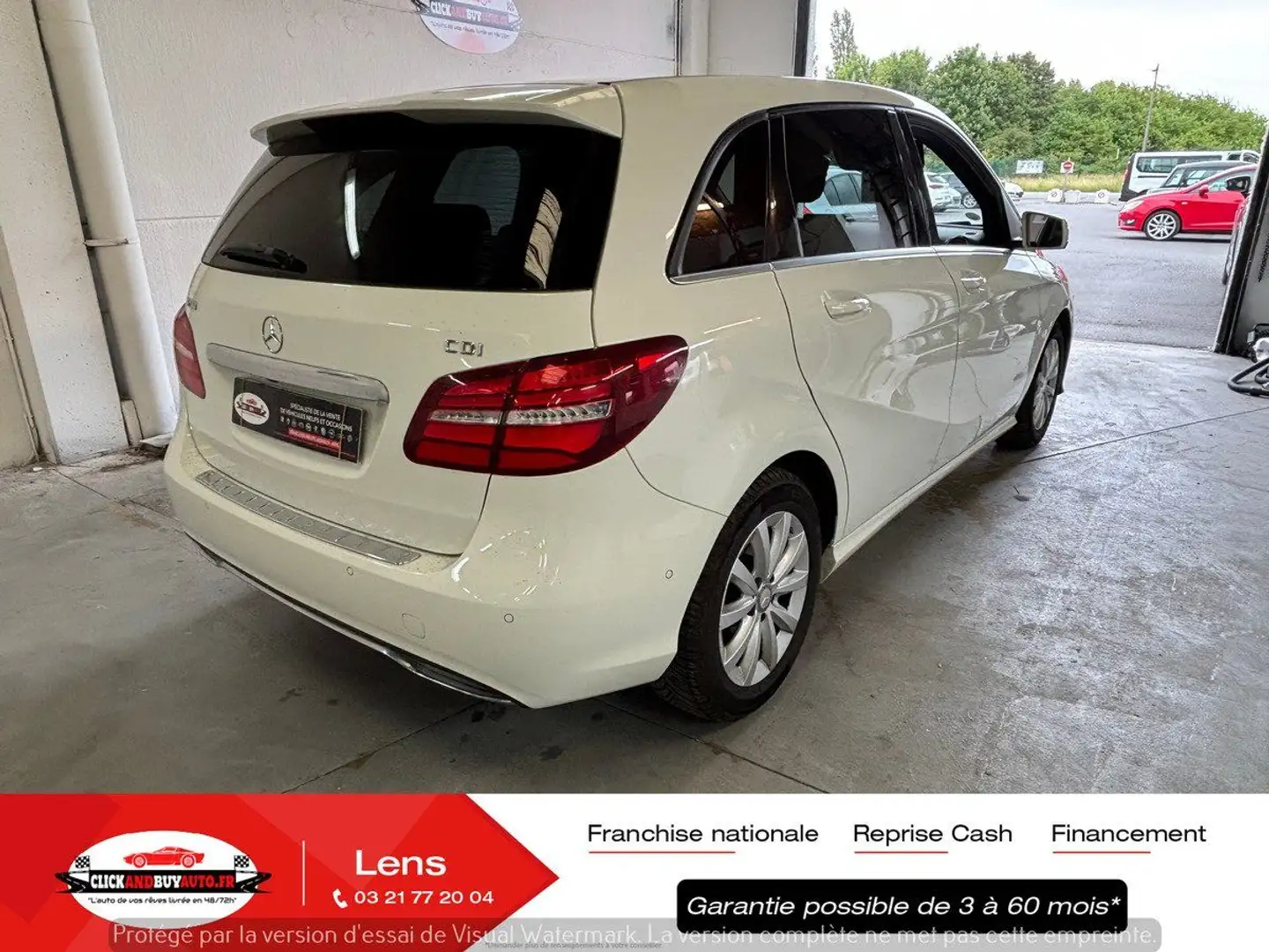 Mercedes-Benz B 200 200 CDI 136 CV INSPIRATION // CLIM / CAMERA / GPS  Білий - 2