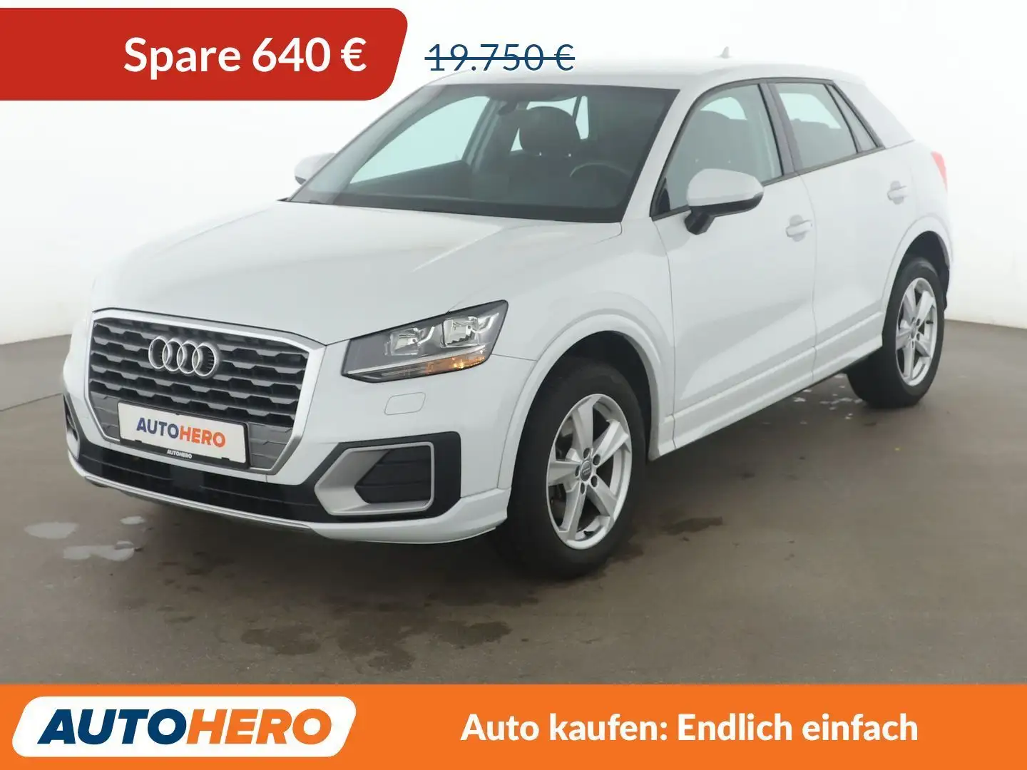 Audi Q2 1.4 TFSI ACT Sport Aut.*NAVI*TEMPO*PDC* Weiß - 1