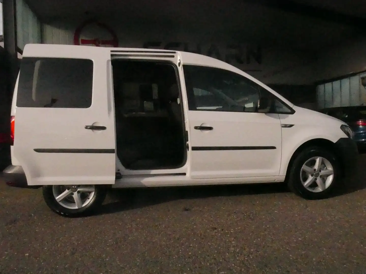 Volkswagen Caddy PKW ,1-Hand,MWST.Diesel,Klima Garantie! Weiß - 1