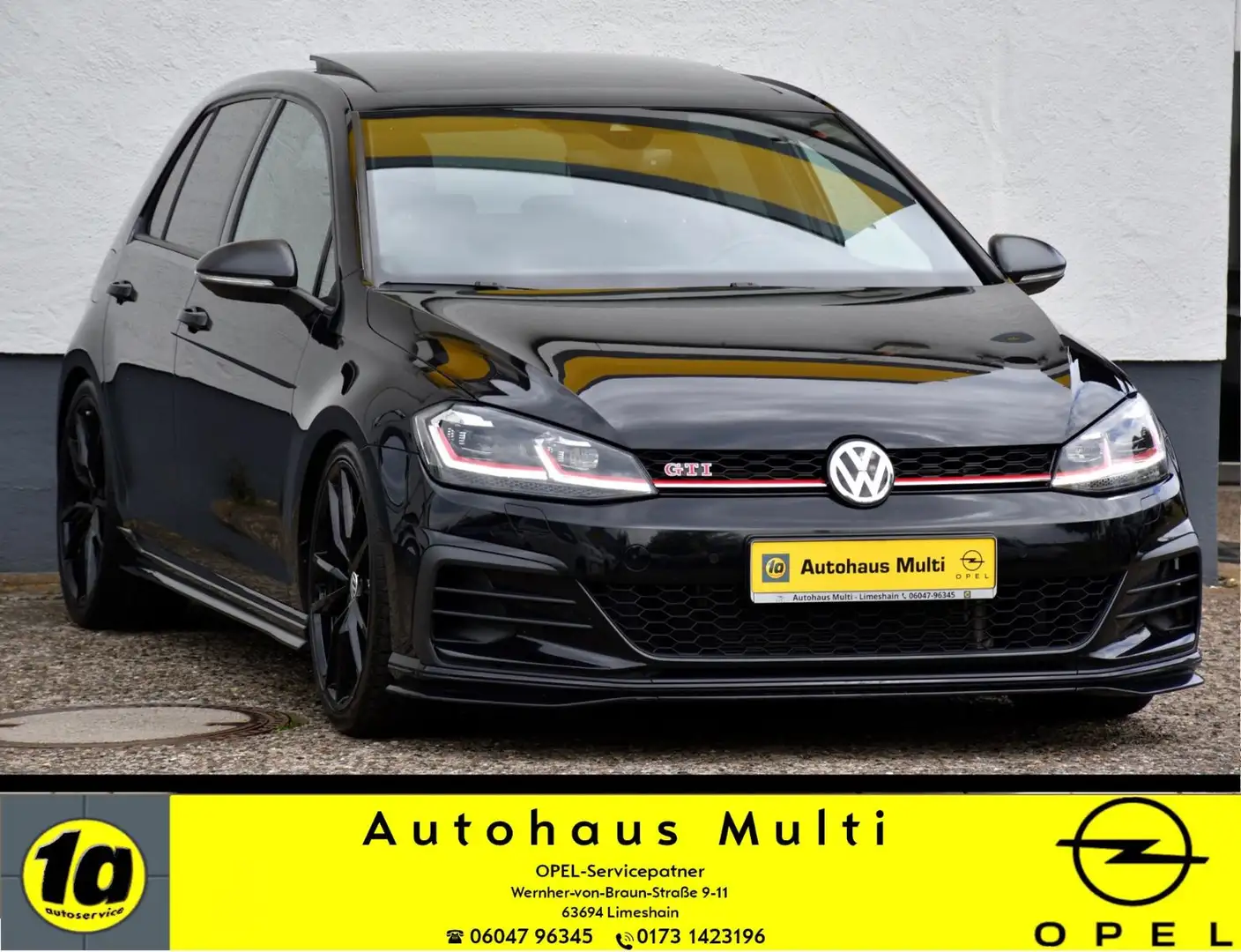 Volkswagen Golf GTI TCR 290PS ACC Pano DCC Navi DYNAUDIO Dig.Ta Schwarz - 1