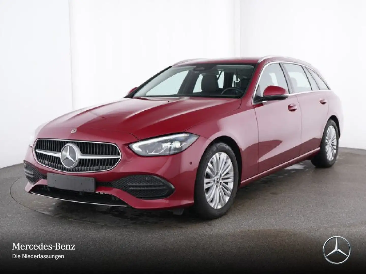Mercedes-Benz C 200 T AVANTG+AHK+LED+KAMERA+TOTW+KEYLESS+9G Rot - 2