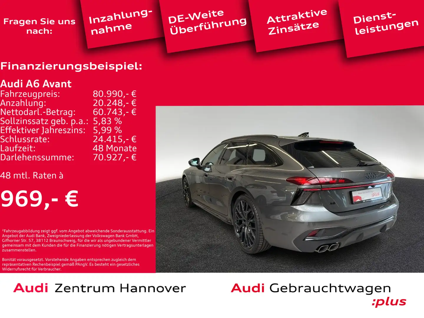 Audi A6 TDI quattro S tronic Grau - 2