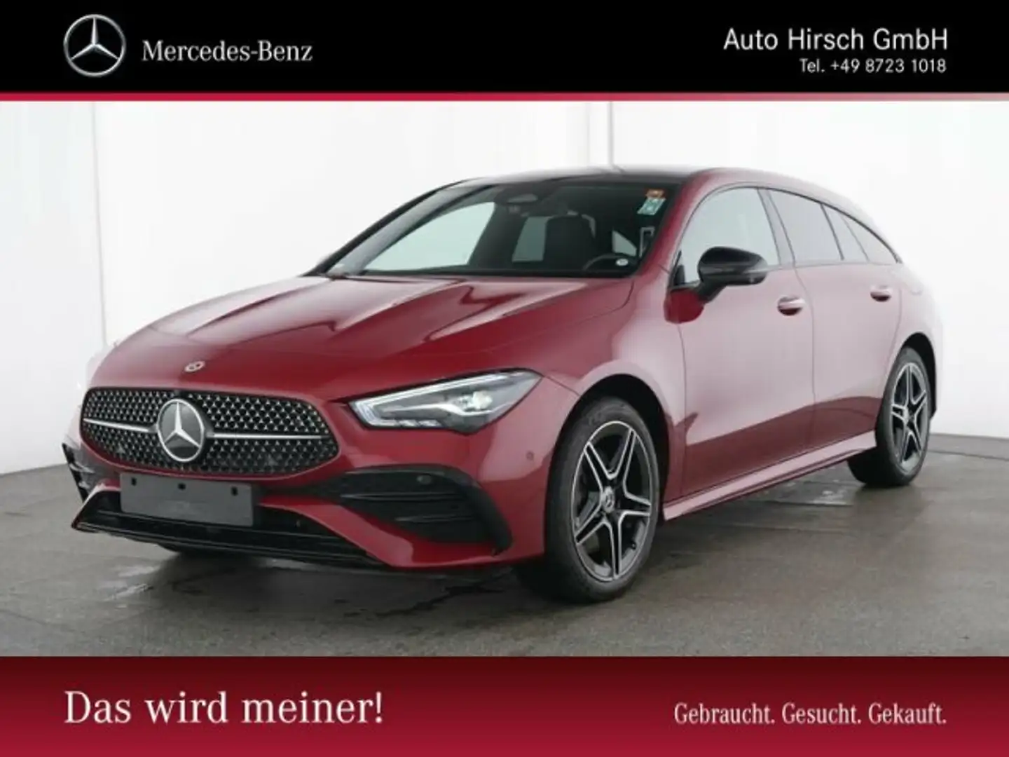 Mercedes-Benz CLA 250 CLA 250 e Shooting Brake AMG+AHK+Pano-Dach+360° Rot - 1