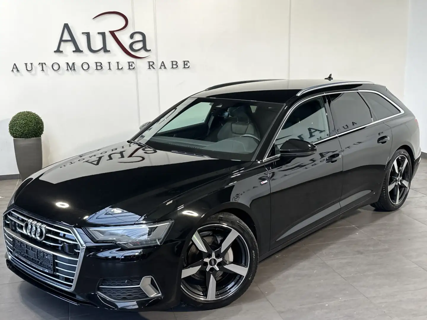 Audi A6 Avant 40 TDI S-Line NAV+LED+KAM+V-COCKPIT+ACC Чорний - 1