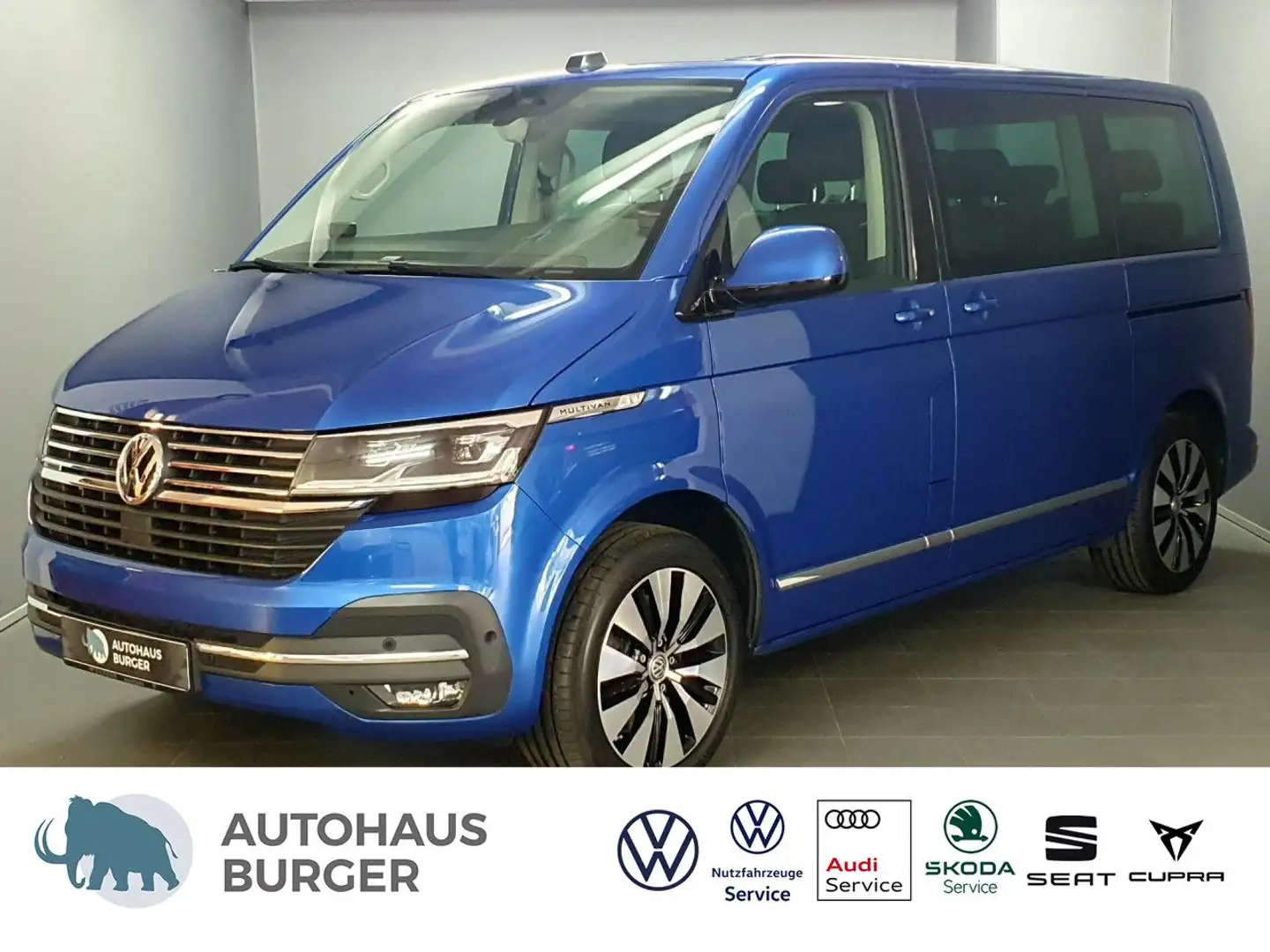 Volkswagen T6.1 Multivan 2.0TDI DSG 4mot. Highline/Standhz Blau - 1