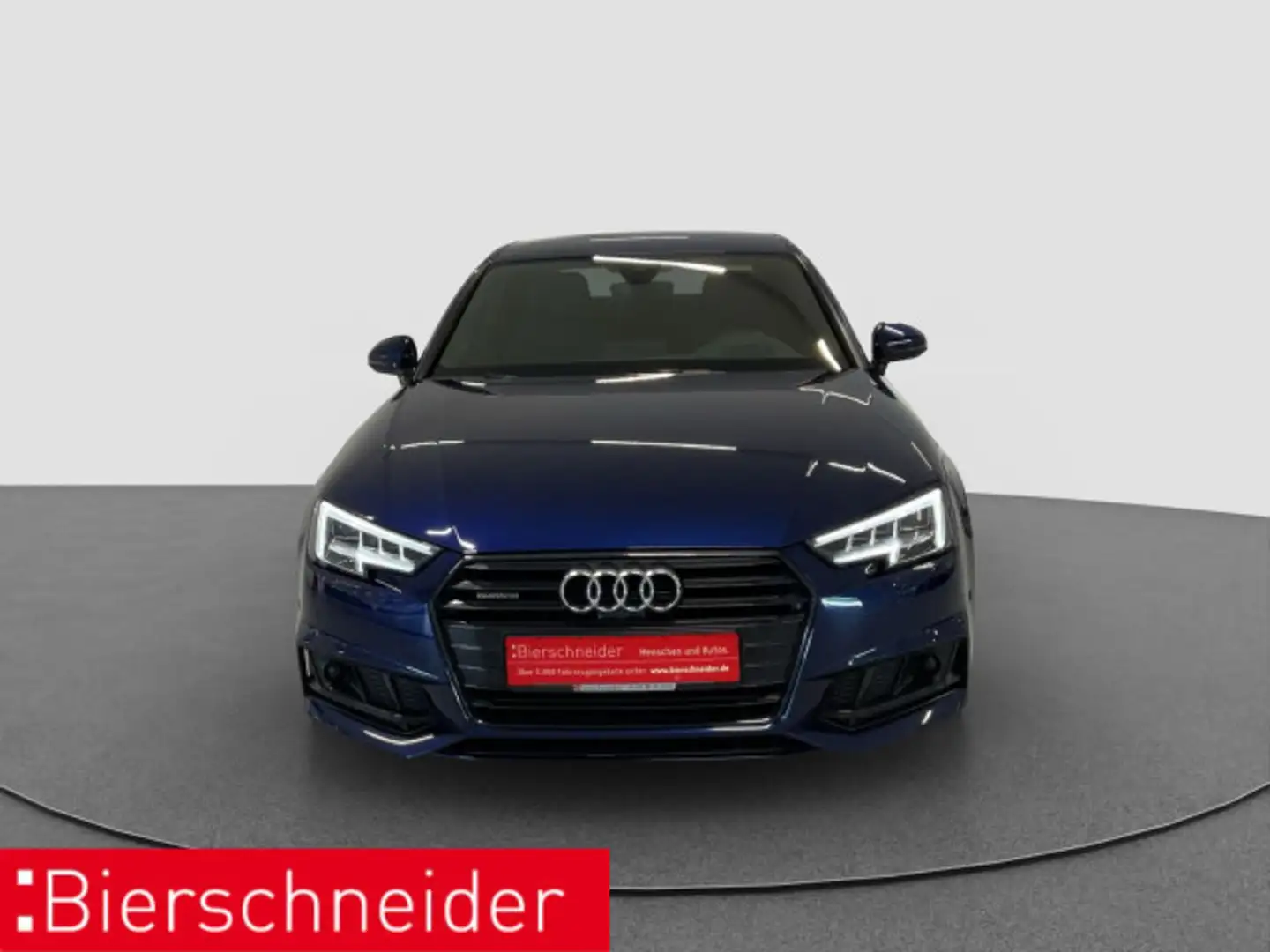 Audi A4 Lim 40 TDI qu sport Black 18 MATRIX STHZ ACC Bleu - 2