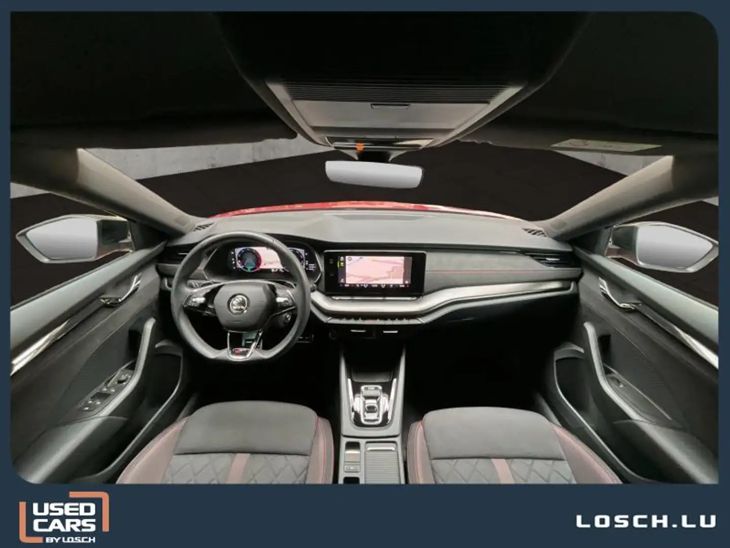 Skoda Octavia RS+DSG+4x4+LED+NAVI+DIGI+ Rouge - 2