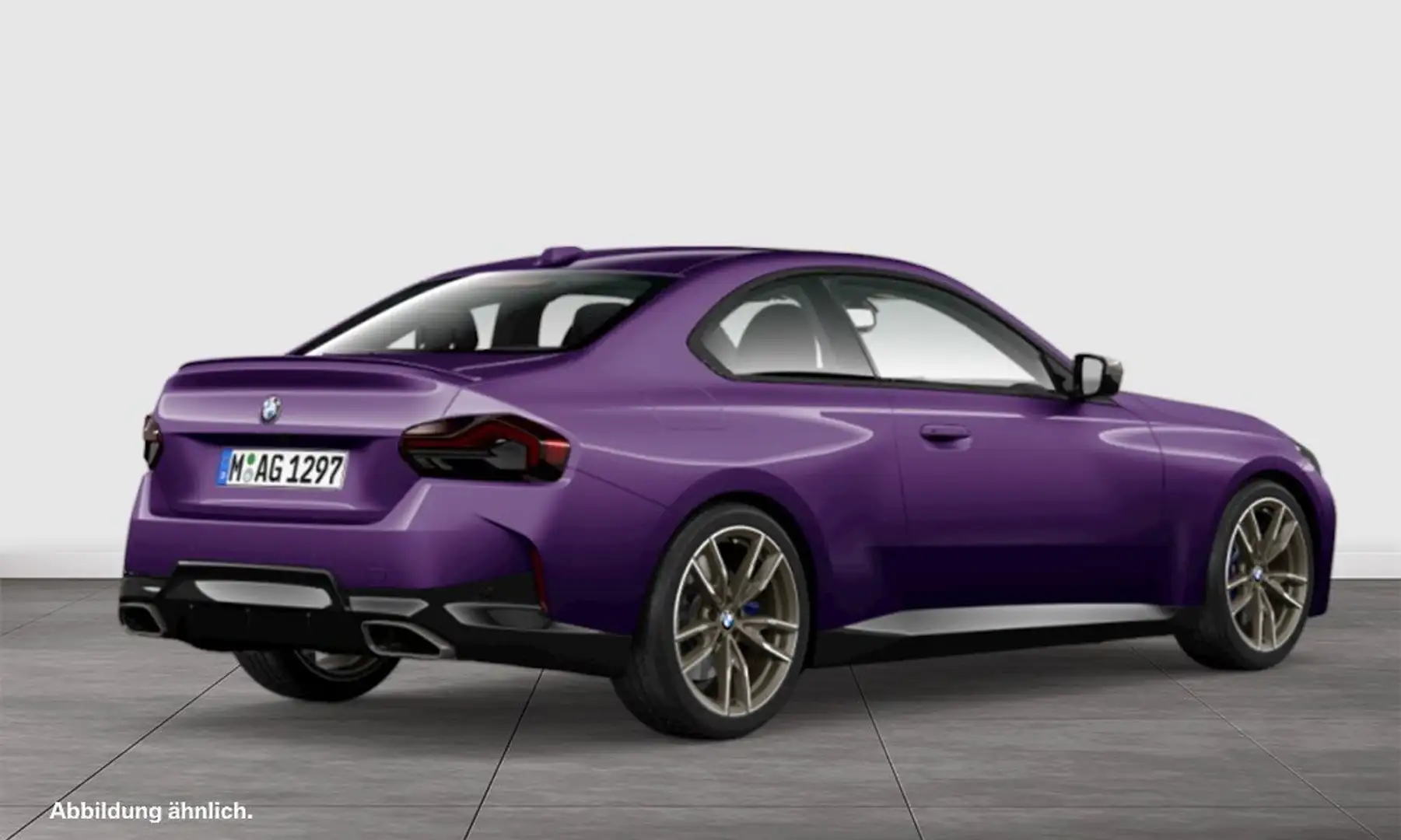 BMW 240 M240i xDrive M Sport Aut. GSD,Memory,LHZ,AdaptLED, Violett - 2