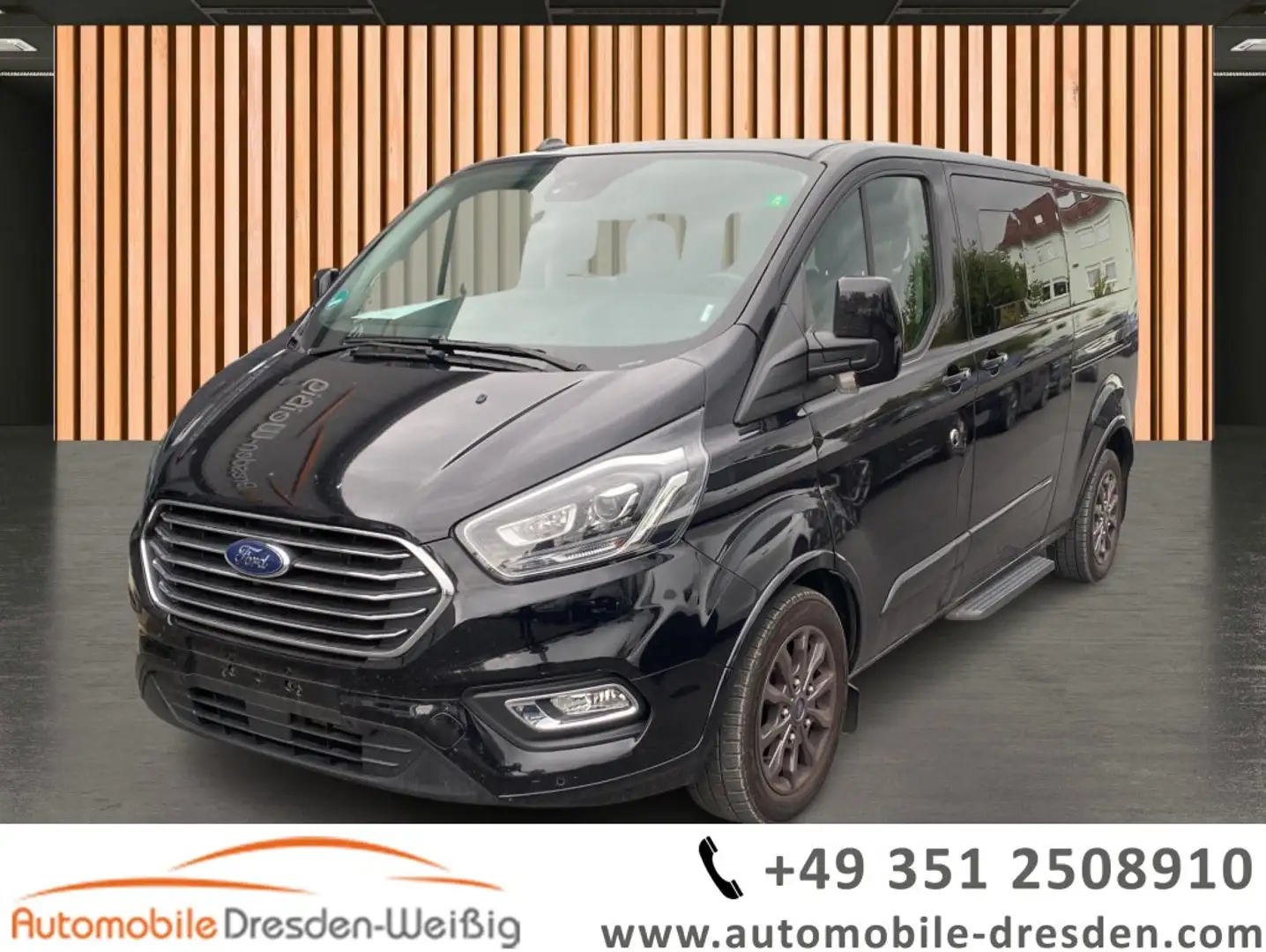 Ford Tourneo Custom 320 L2 Titanium X*Navi*Kamera*AHK Czarny - 1