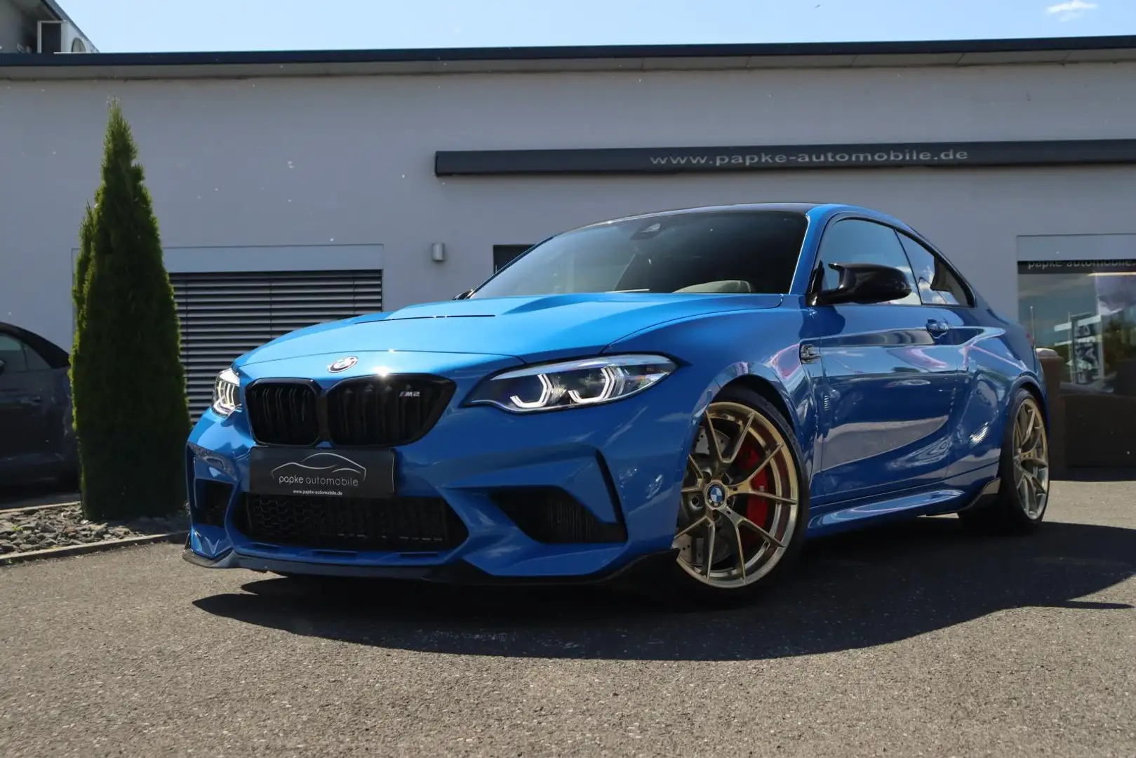 BMW M2 CS +HARMAN-KARDON+DRIVER+BRD+UNFALLFREI+CARBON+ Bleu - 2