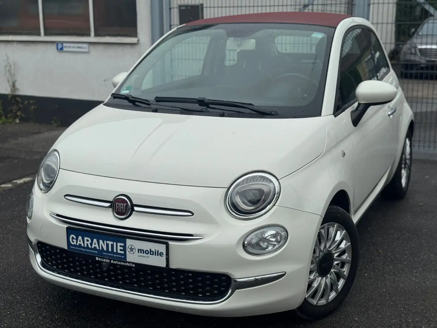 Fiat 500C 500 Cabrio*30tkm*Carplay*PDC*1.Hand*Unfallfrei Wit - 2