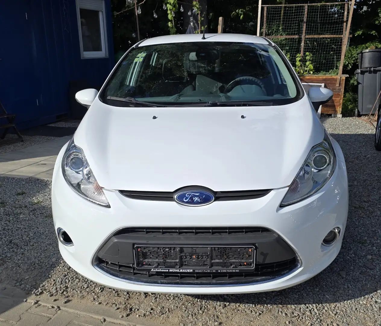 Ford Fiesta Titanium Blanc - 1