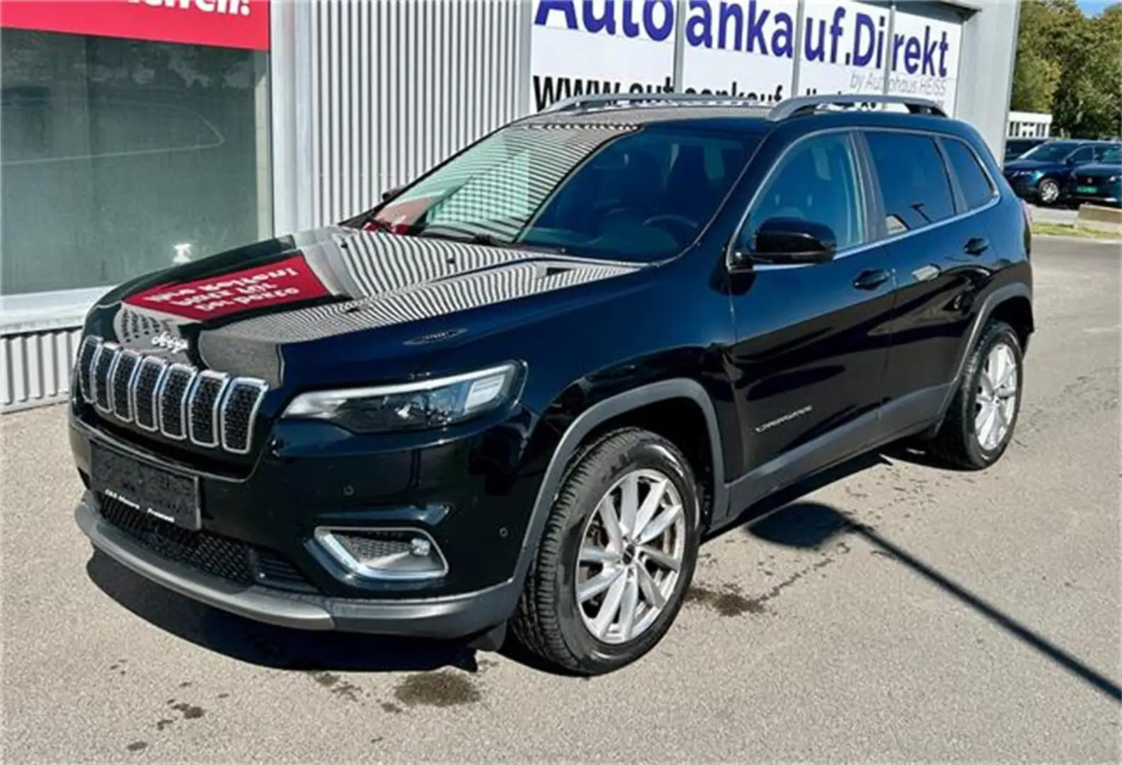 Jeep Cherokee MCA 2,2 Diesel Limited AWD 9AT Aut. Allra Schwarz - 1