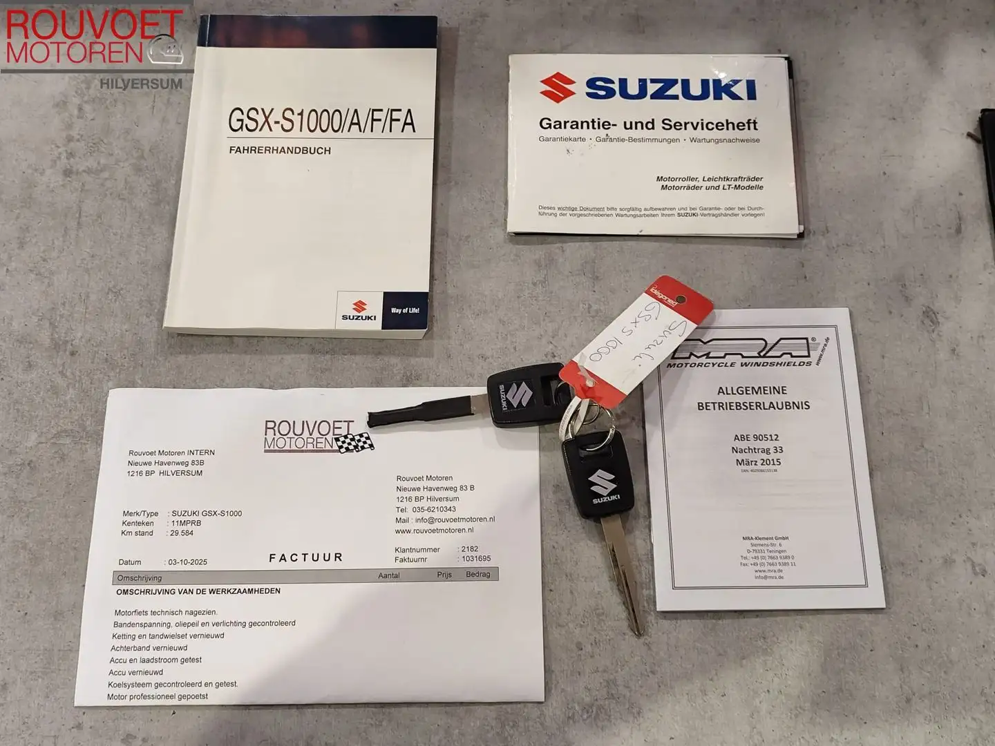 Suzuki GSX-S 1000 ABS Rood - 2