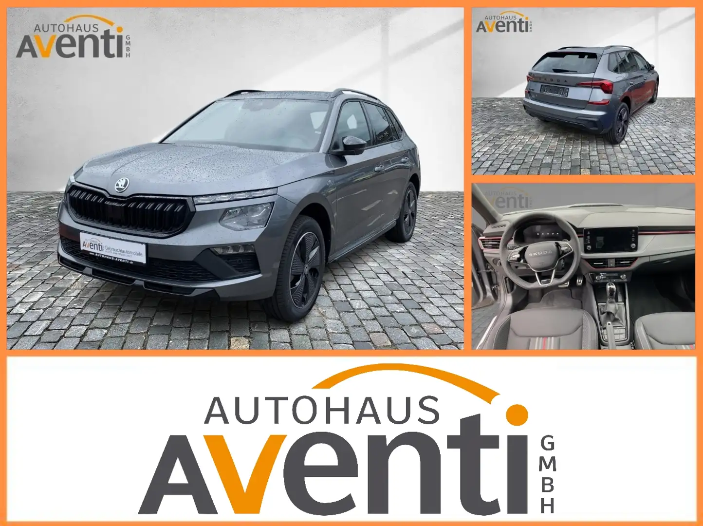 Skoda Kamiq Monte Carlo *DSG*Pano*LED*Lane Assist*KAM* Grau - 1