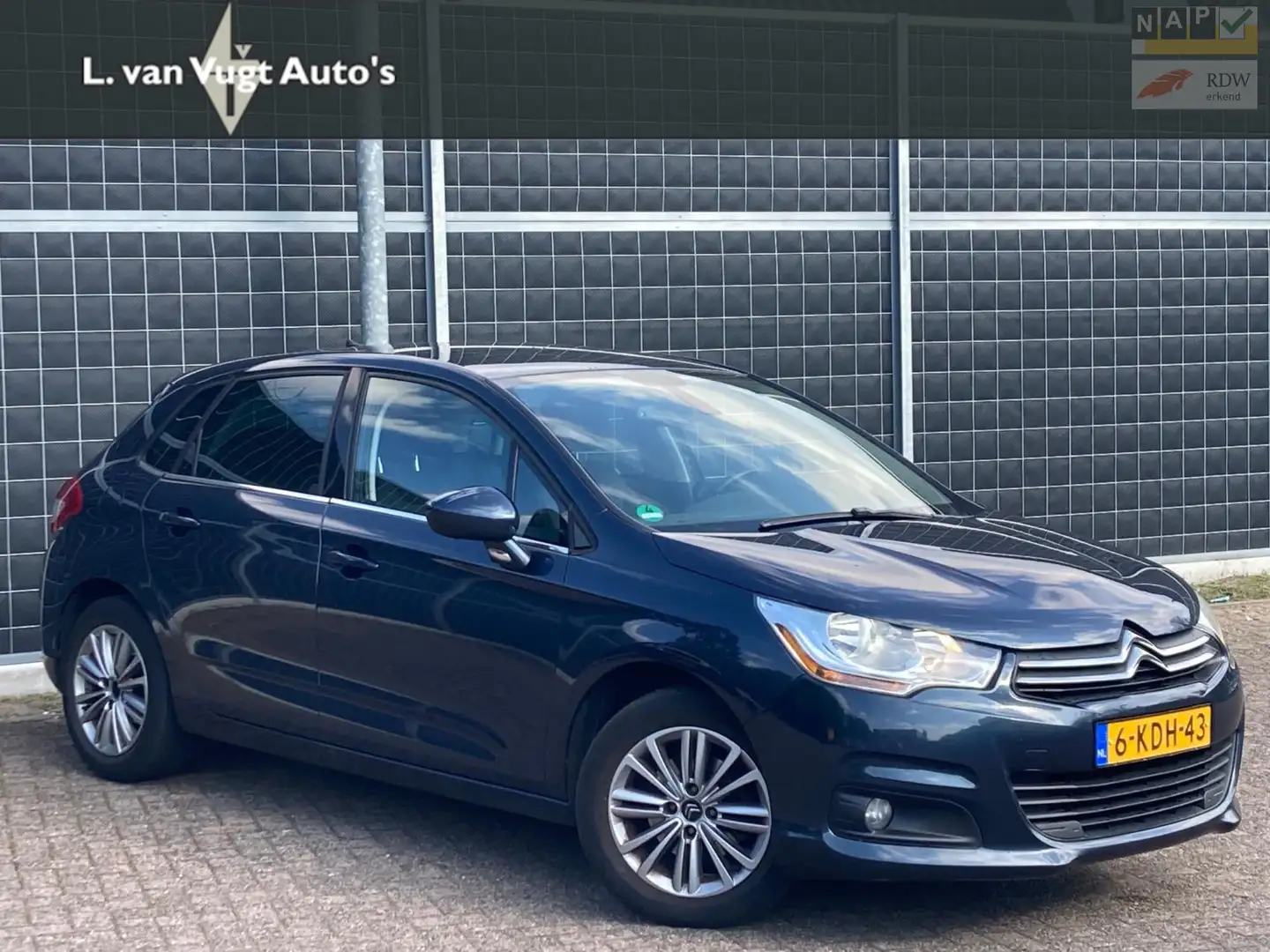 Citroen C4 1.6 e-HDi Ligne Business excl.BPM EXPORT Bleu - 1