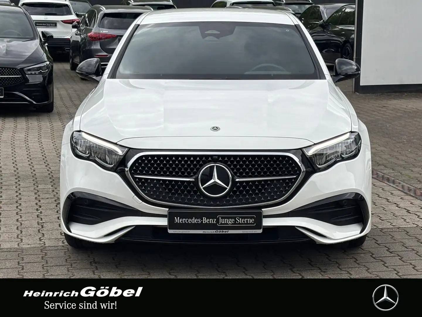 Mercedes-Benz E 200 AMG-ADV LED DIST AMB+ WP NP TW SHA KLG SPI Weiß - 2