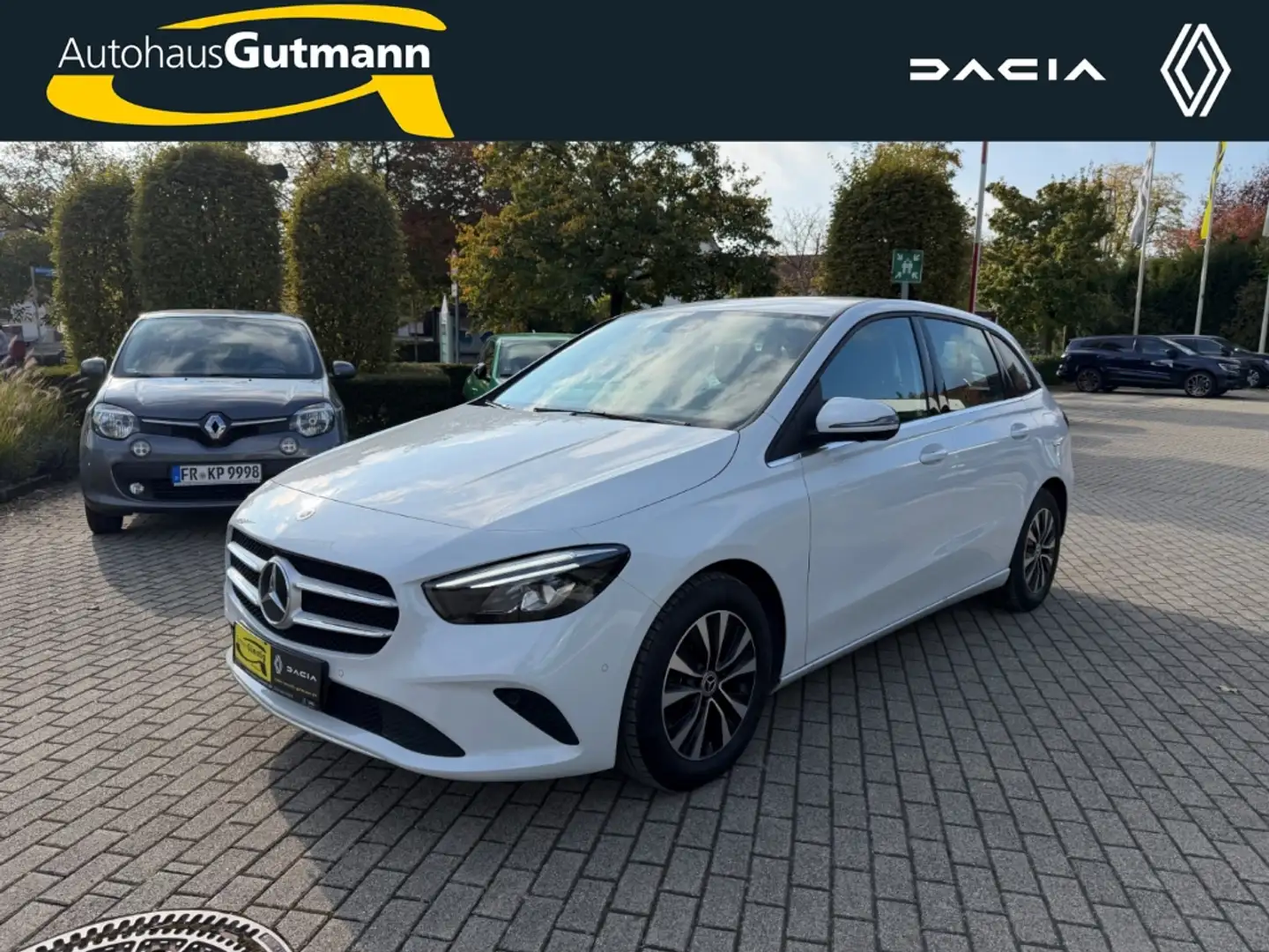Mercedes-Benz B 200 -Klasse d EU6d Navi Digitales Cockpit Memory Sitze Weiß - 1