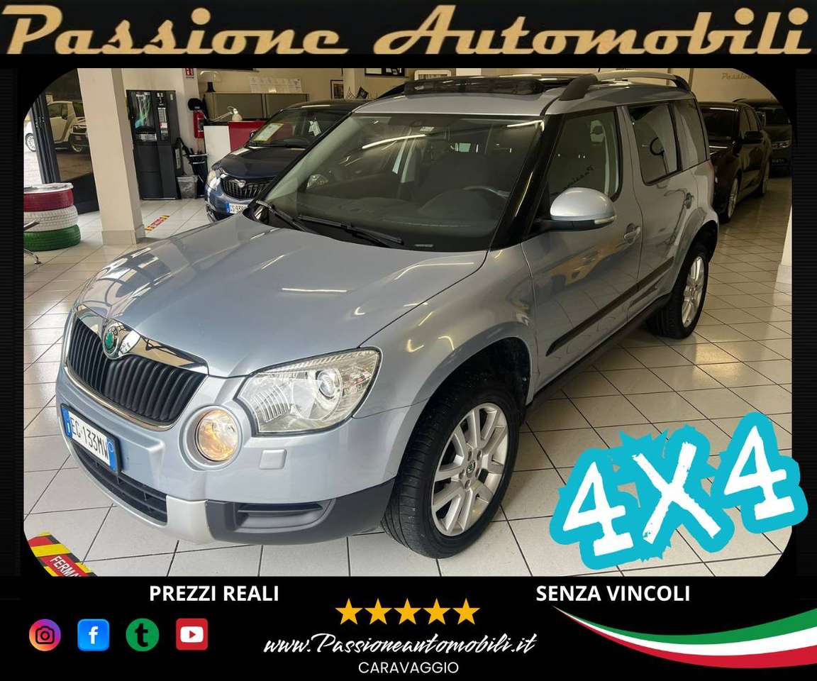 Skoda Yeti Yeti 2.0 tdi Experience 4x4 140cv TETTO APRIBILE