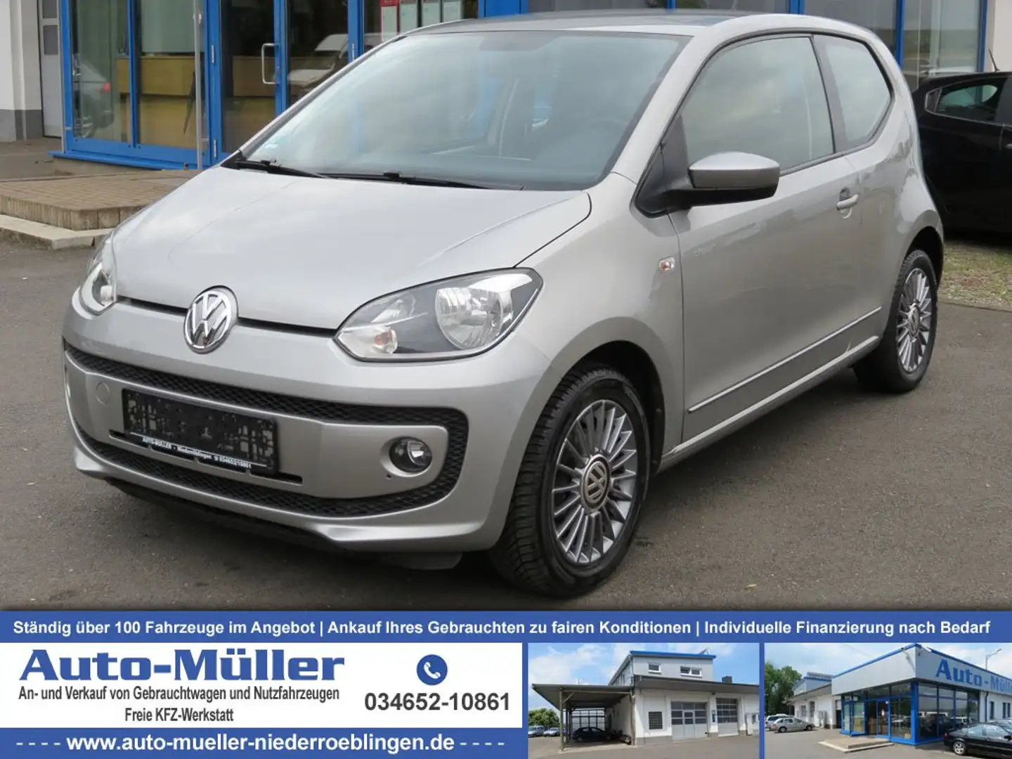 Volkswagen up! cheer up! Autom. Klima LMF Grau - 1