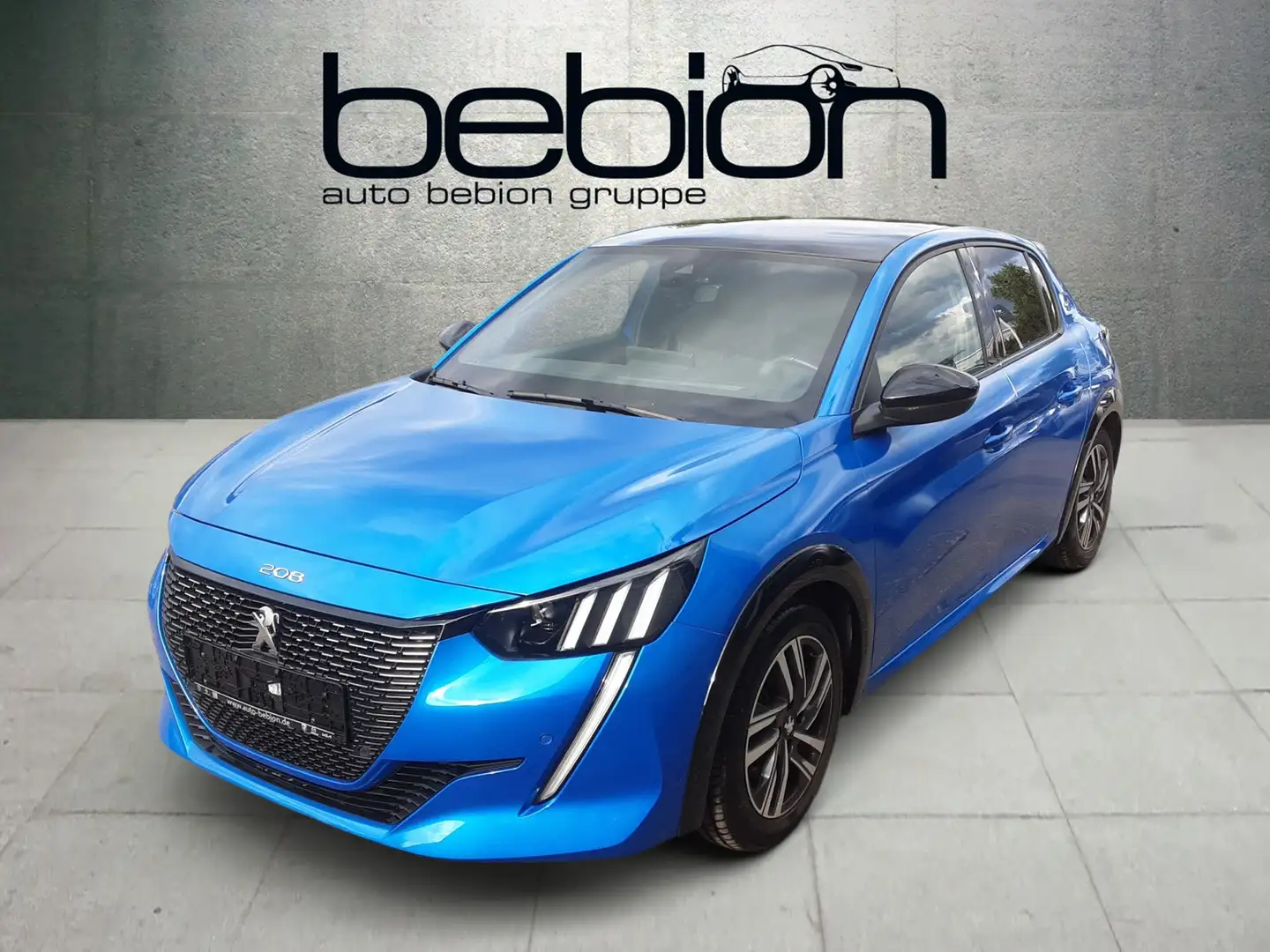Peugeot 208 1.2 PureTech 130 GT Navi PDC Pano LED SpurH Bleu - 1