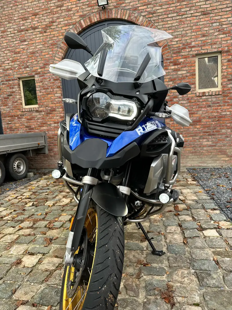 BMW R 1250 GS Adventure Light white/Racing blue red metallic/Style HP Czerwony - 2