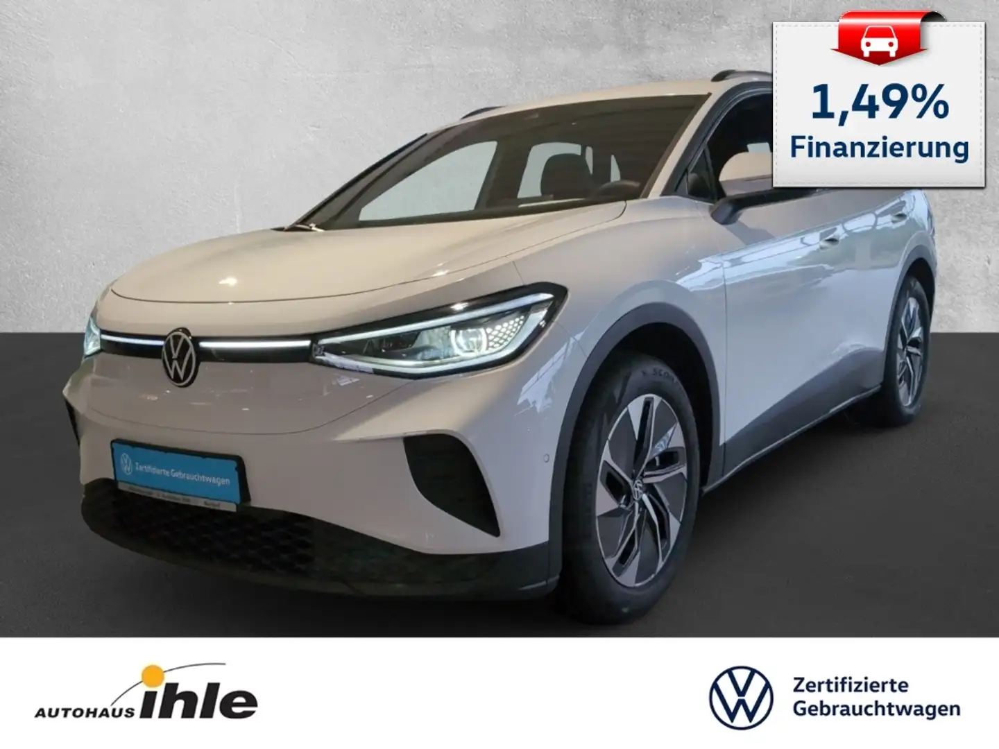 Volkswagen ID.4 Pro 77kWh Gar.03.2030 NAVI+IQ-LIGHT+ELEKTR.SITZE Weiß - 1