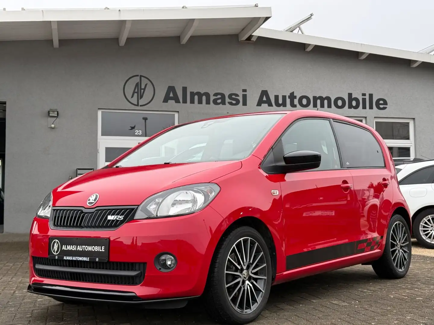 Skoda Citigo Monte Carlo /SHZ/TEMP/ TÜV & SERVICE NEU! Czerwony - 1