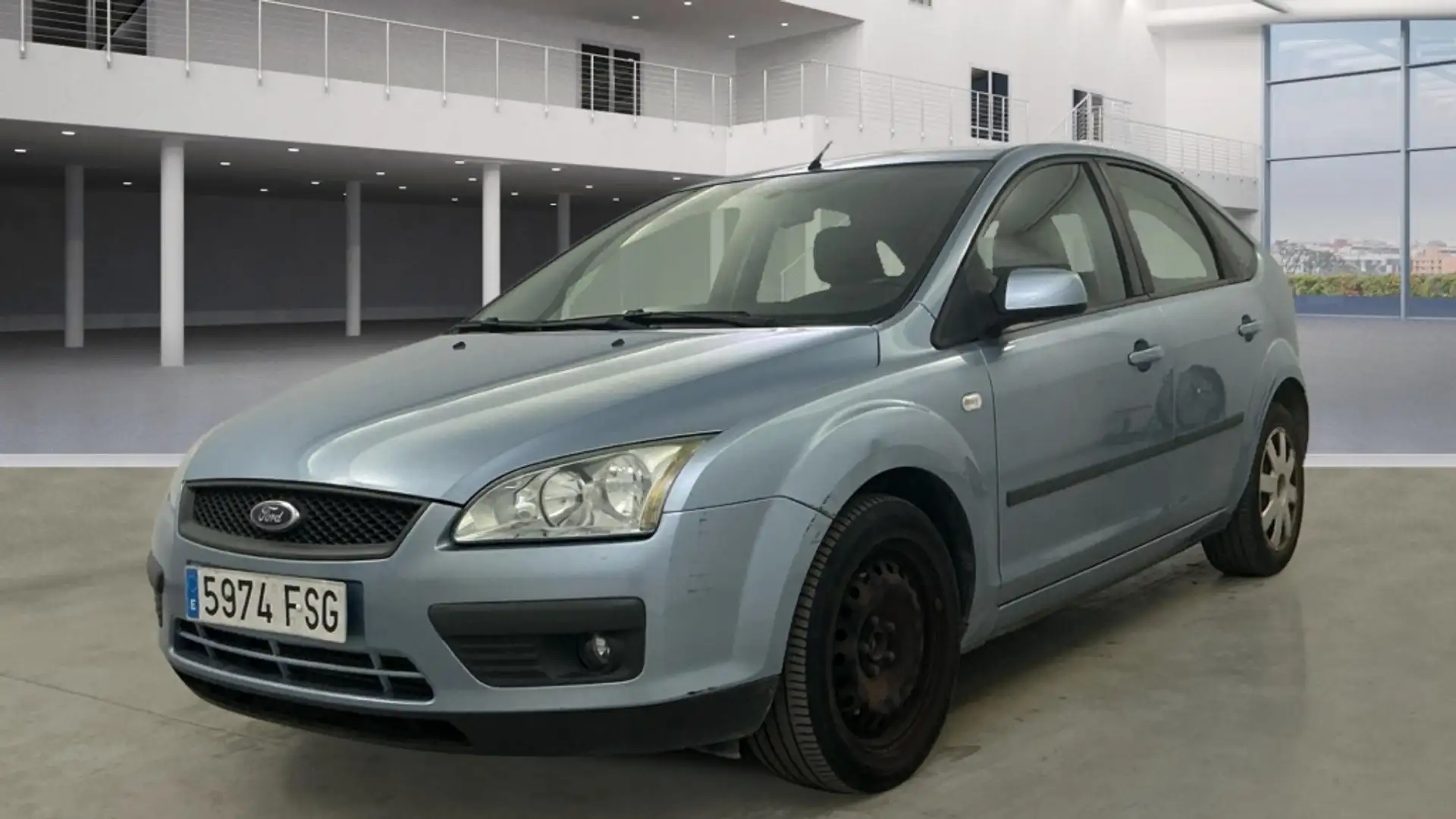 Ford Focus Berlina Manual de 4 Puertas Azul - 1